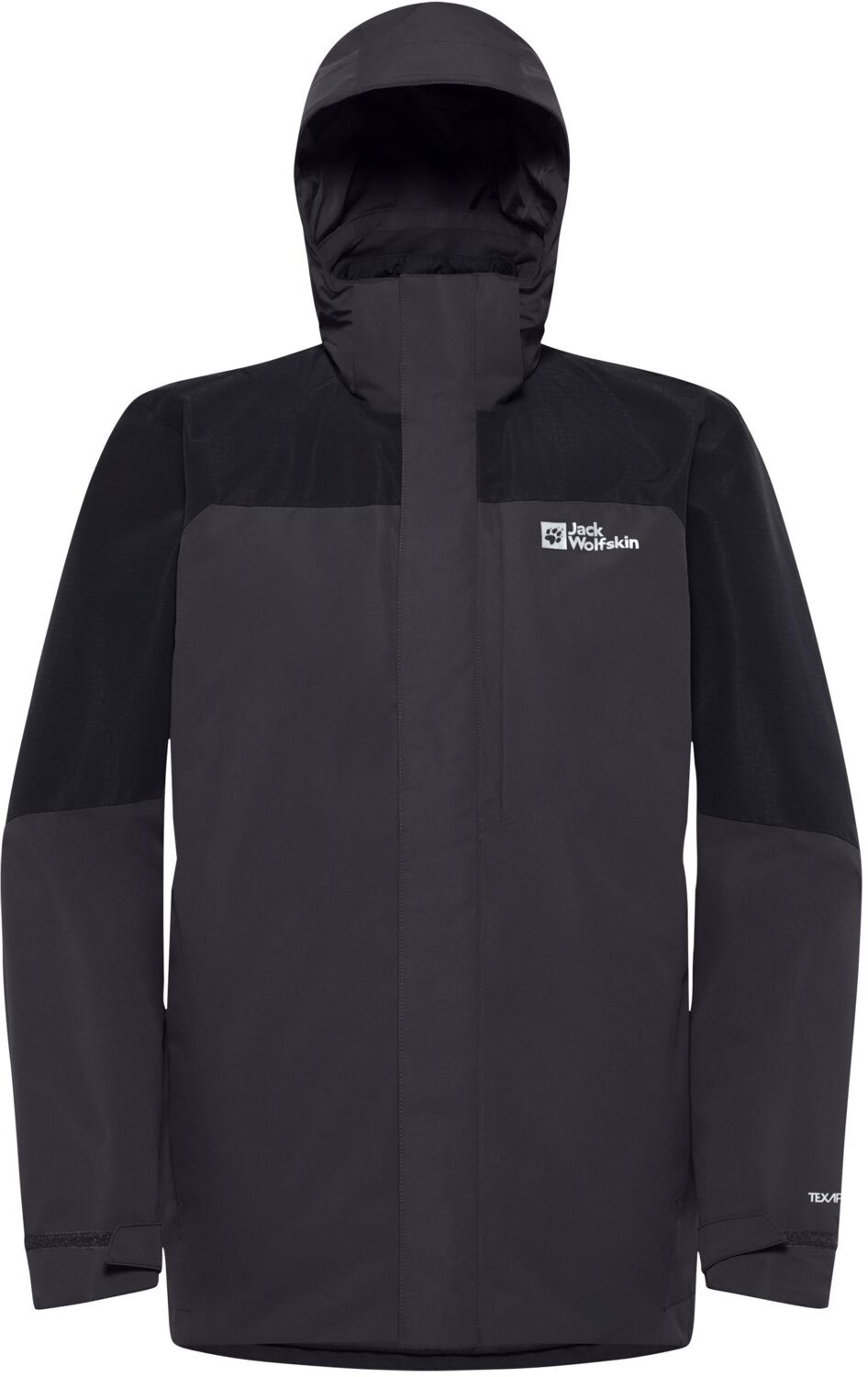 Куртка мужская Jack Wolfskin Romberg 3In1 Jkt M A61859-6350 L темно-серая фото