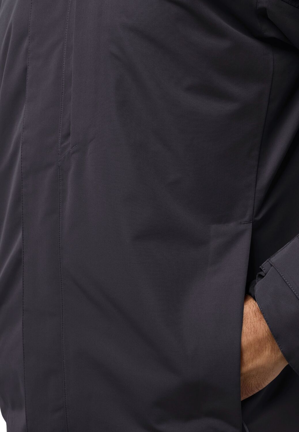 Куртка мужская Jack Wolfskin Romberg 3In1 Jkt M A61859-6350 L темно-серая фото