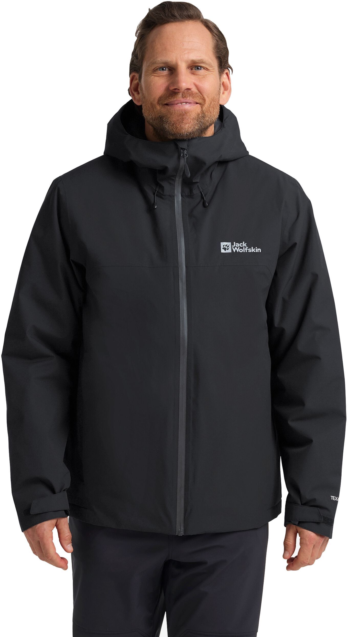 Куртка чоловіча Jack Wolfskin Wisper Ins Jkt M A61870-6000 XXL чорнафото3