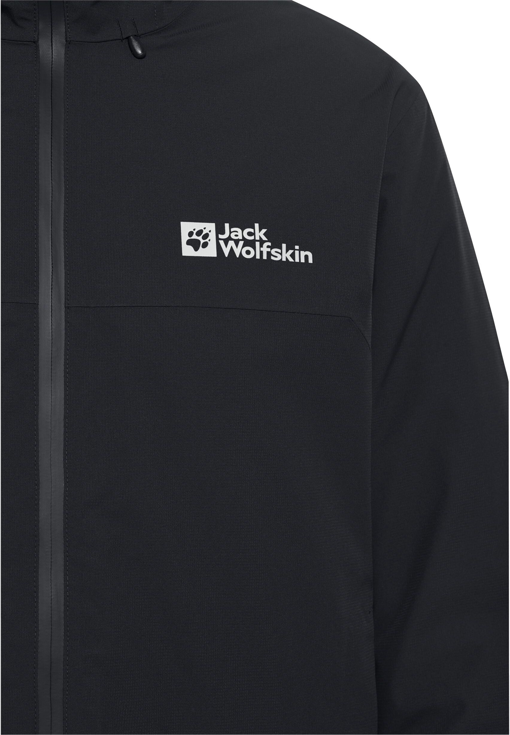 Куртка чоловіча Jack Wolfskin Wisper Ins Jkt M A61870-6000 XXL чорнафото11