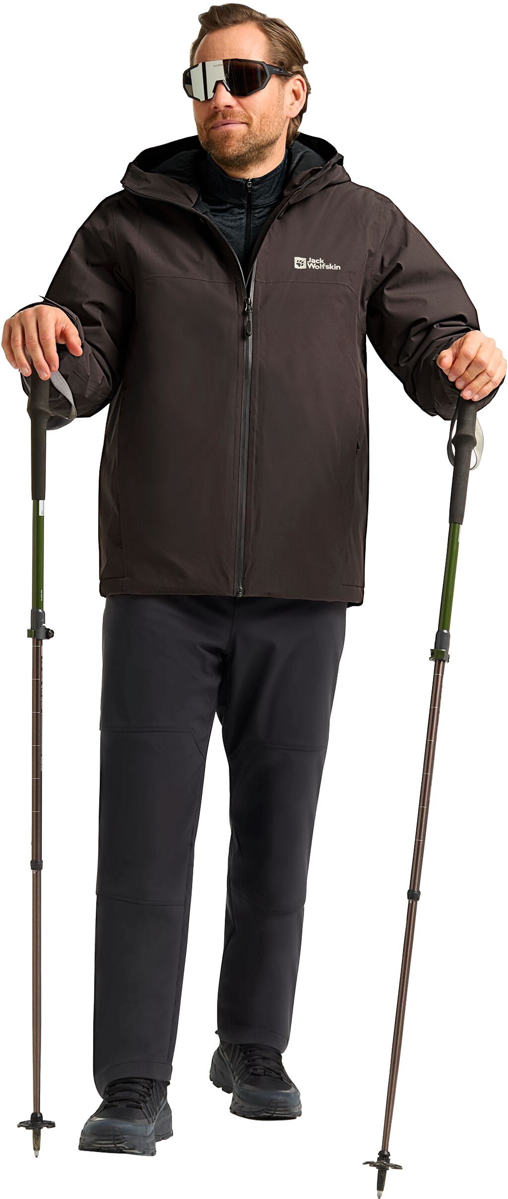 Куртка чоловіча Jack Wolfskin Wisper Ins Jkt M A61870-D0108 XXL коричневафото10