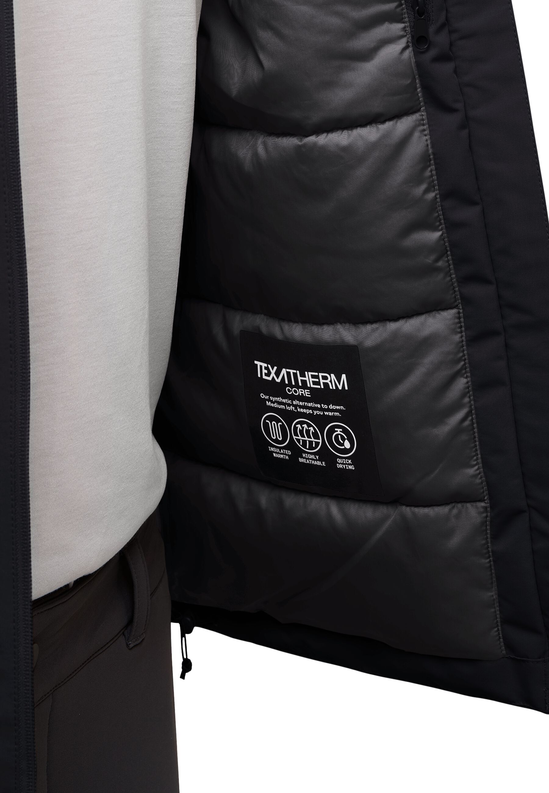 Куртка мужская Jack Wolfskin Jasper Ins Jkt M A61872-6001 XXL черная фото 9