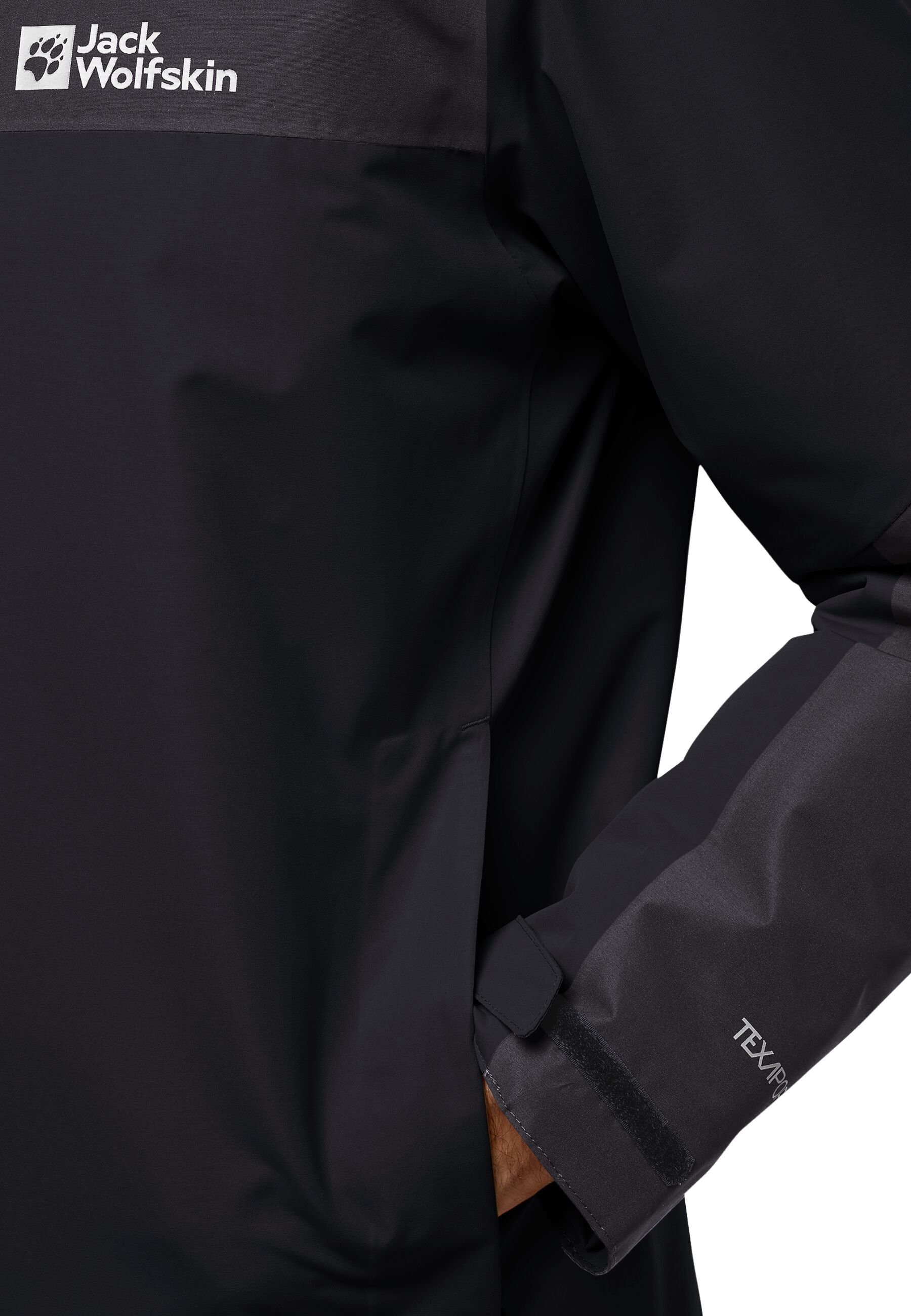 Куртка мужская Jack Wolfskin Jasper Ins Jkt M A61872-6001 XXL черная фото 10