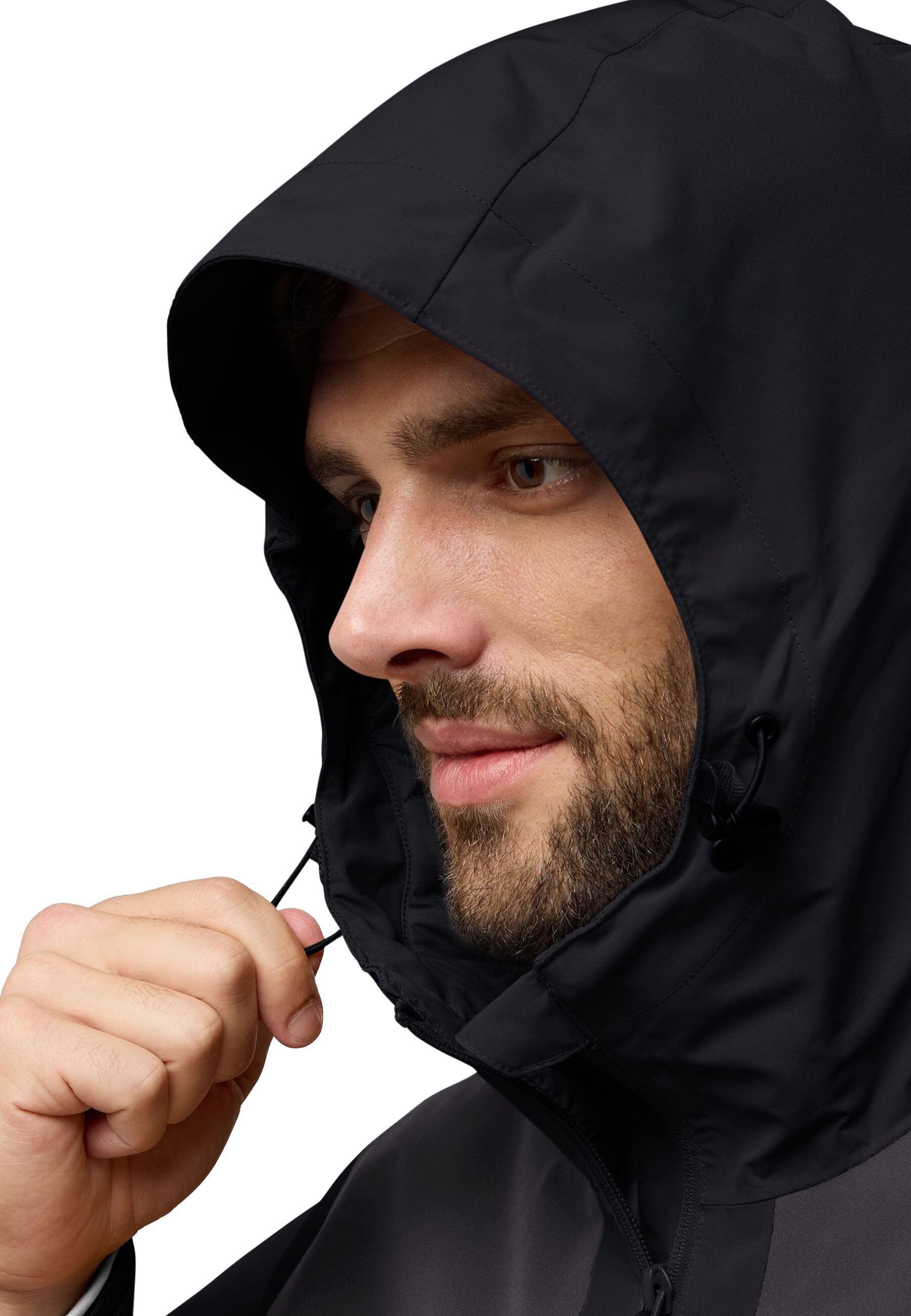 Куртка мужская Jack Wolfskin Jasper Ins Jkt M A61872-6001 XXL черная фото 6