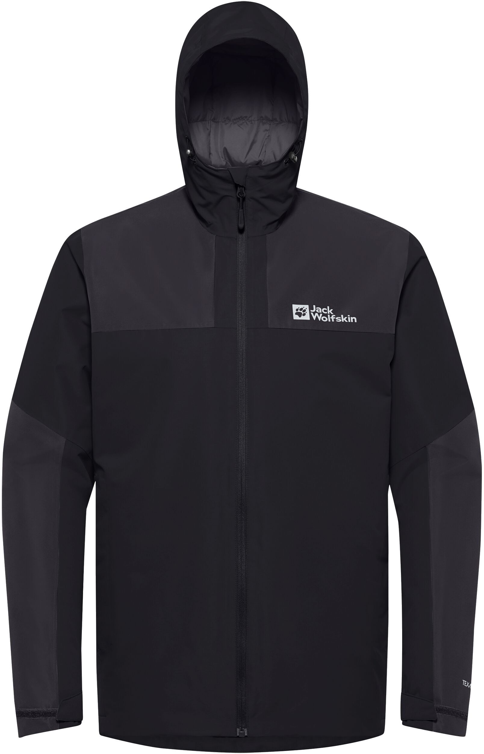 Куртка мужская Jack Wolfskin Jasper Ins Jkt M A61872-6001 XXL черная фото 3