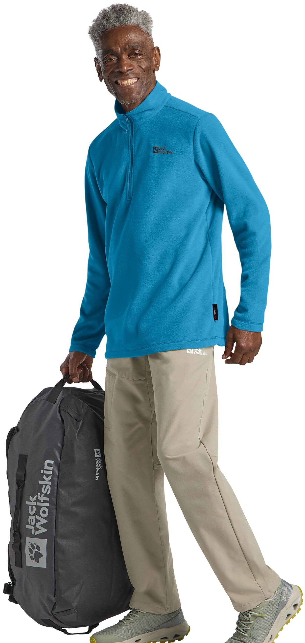 Кофта мужская Jack Wolfskin Taunus Hz M 1709522_8026 XL голубая фото 9