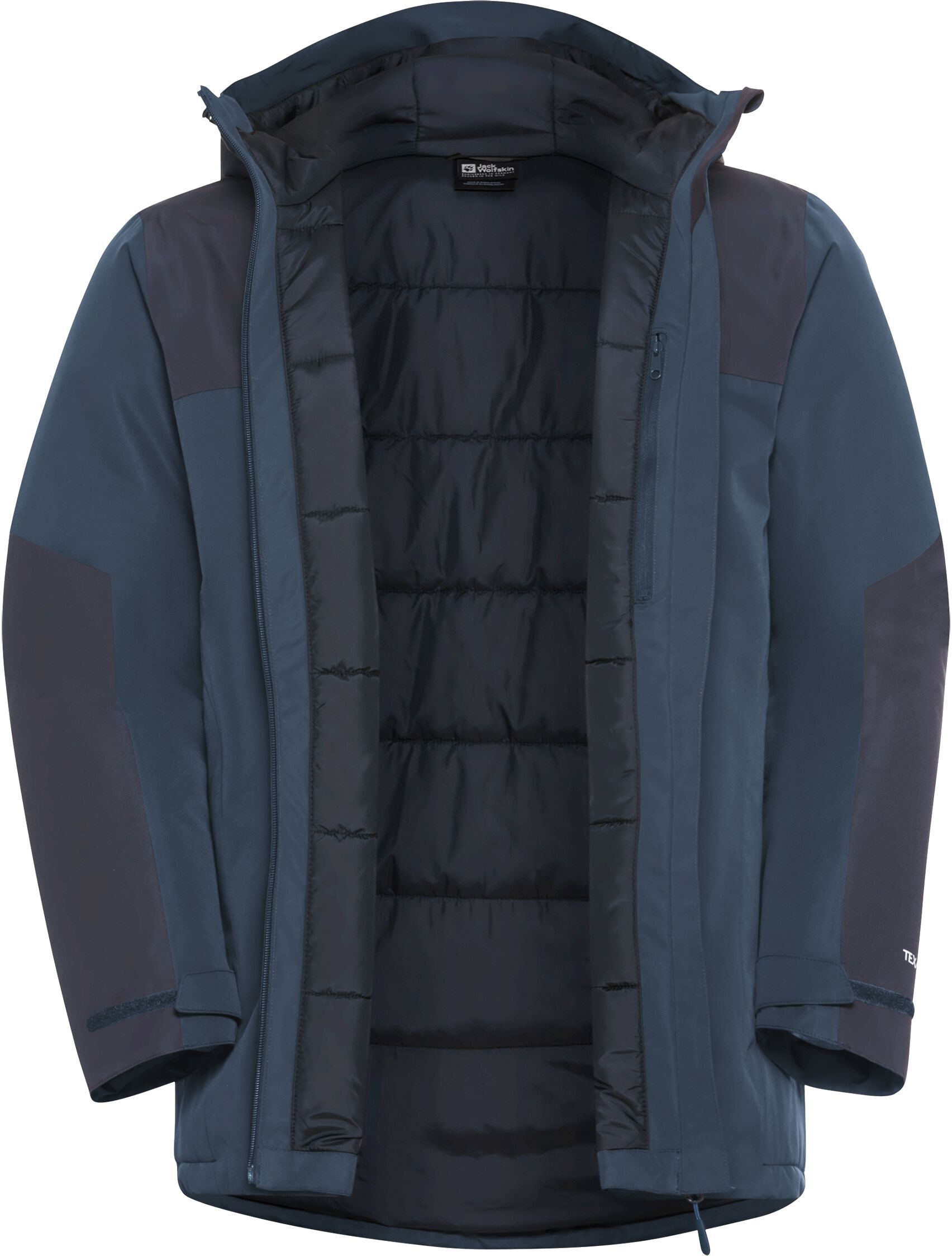 Куртка чоловіча Jack Wolfskin Jasper Ins Jkt M A61872-C0412 XXXL синяфото4