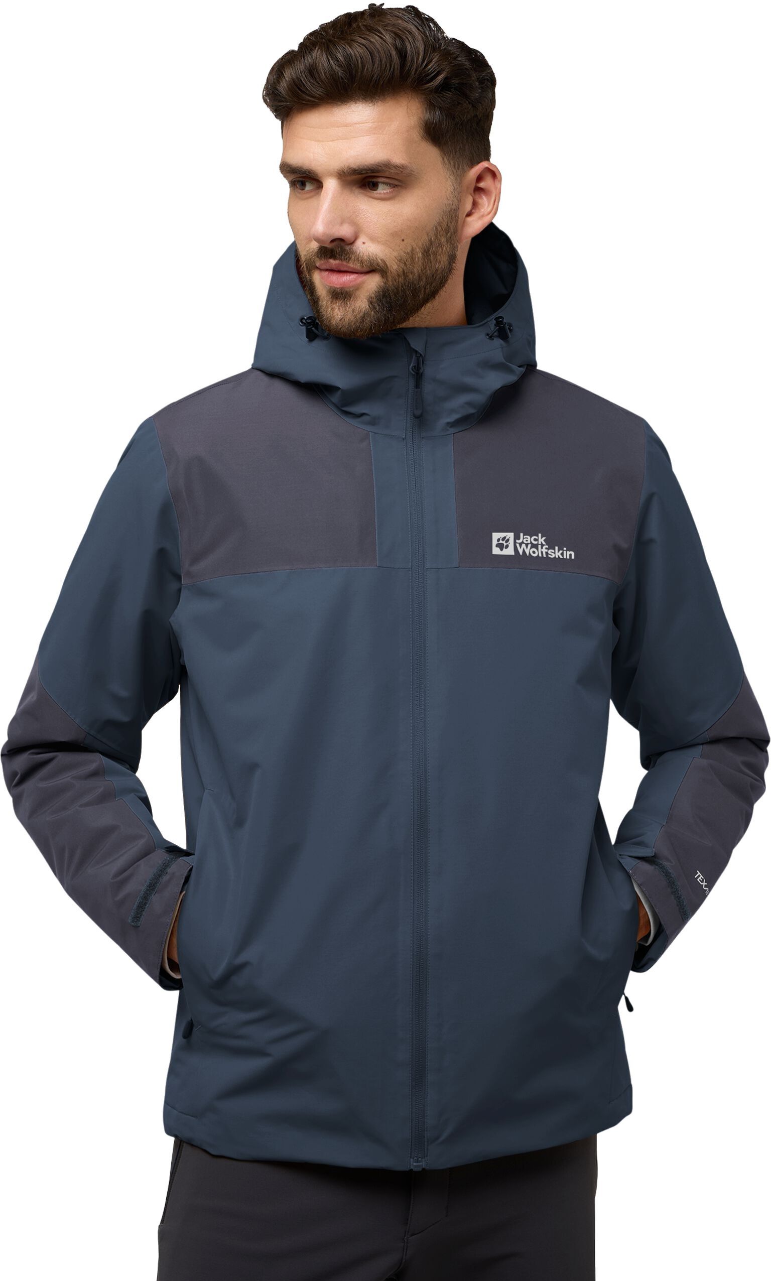 Куртка чоловіча Jack Wolfskin Jasper Ins Jkt M A61872-C0412 XXXL синяфото12