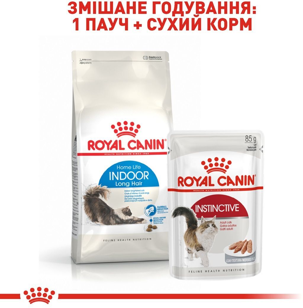 Сухой корм для домашніх котів Royal Canin Indoor LongHair 400 г фото 8