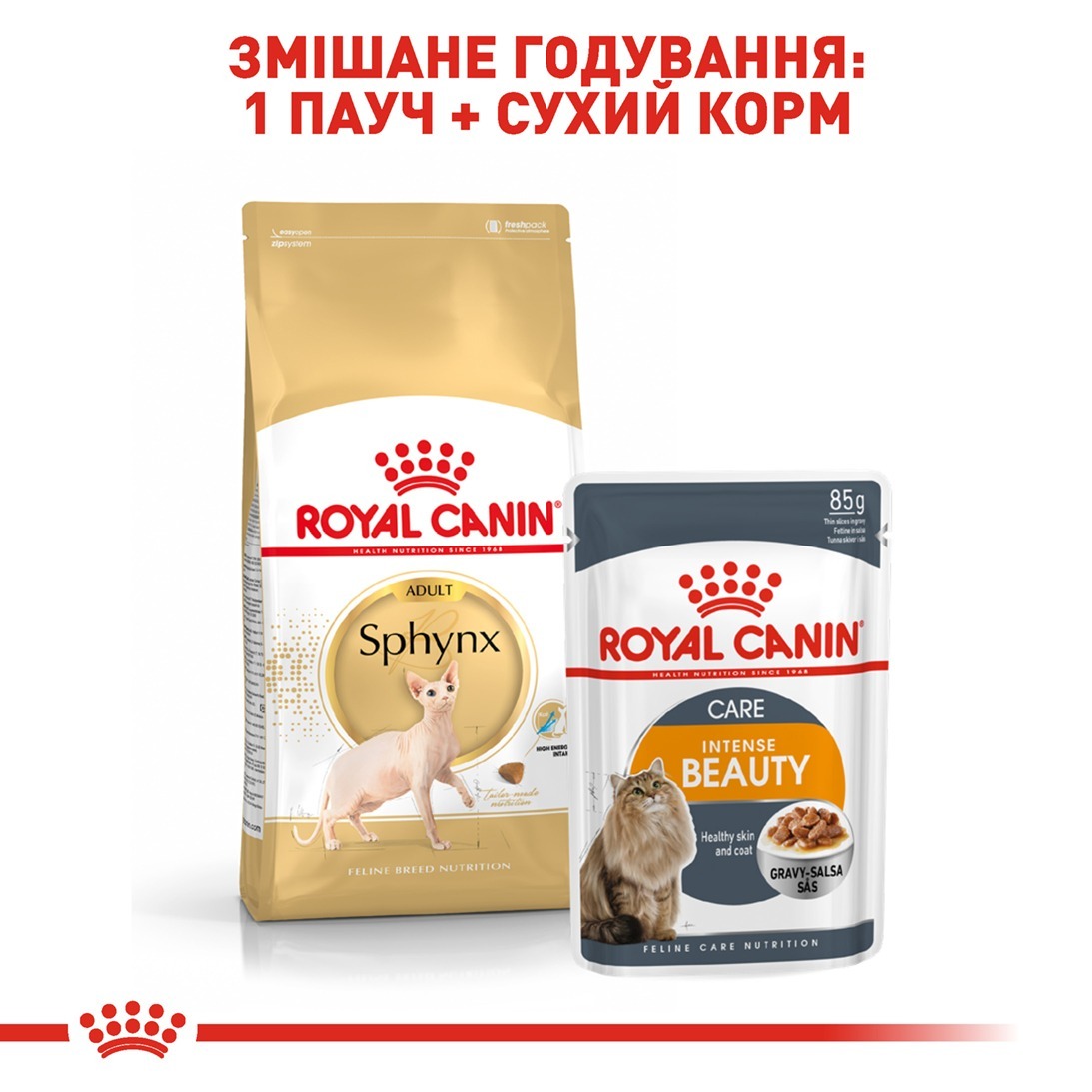 Сухой корм для взрослых кошек Royal Canin Sphynx Adult 400 г фото 7