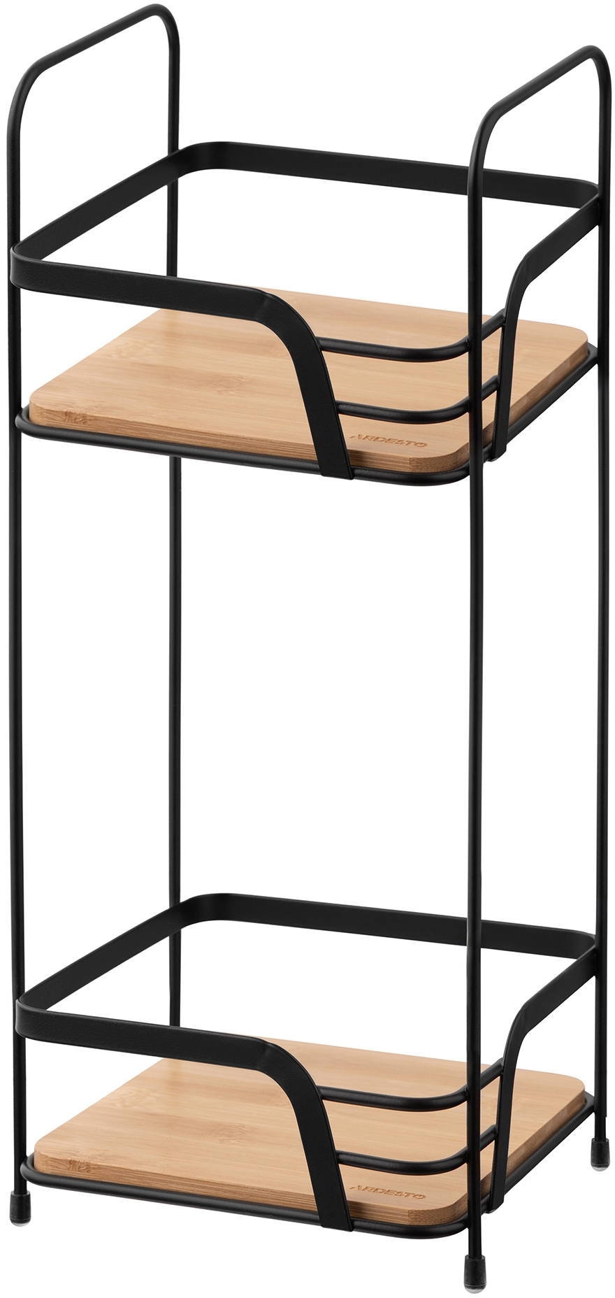 Полка ARDESTO Minimalism 2-ярусная 16х15.5х40см, черный (ARHK4502BB) фото 2
