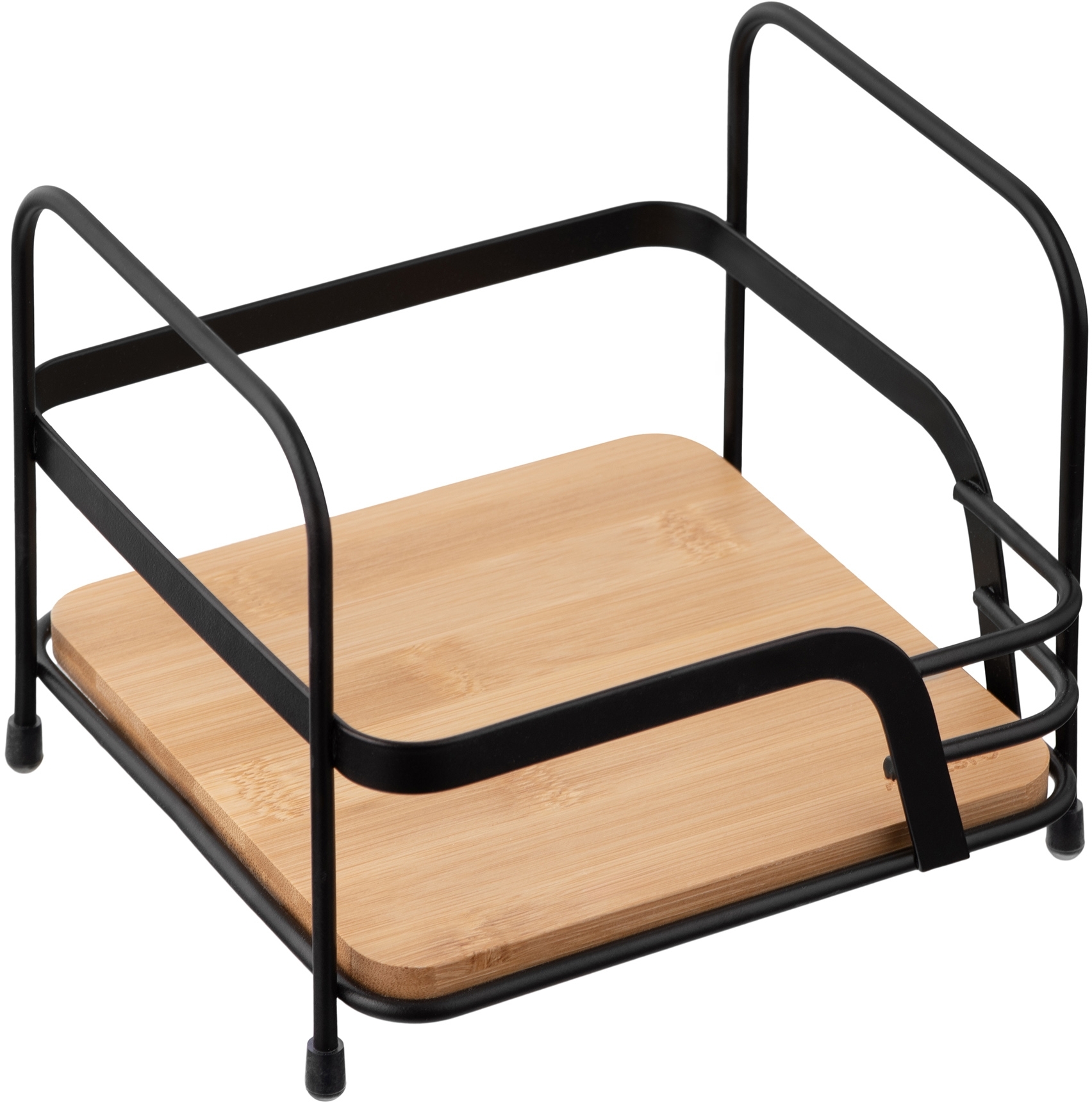 Полиця ARDESTO Minimalism 1-ярусна 16х15.5х13.5см, чорна (ARHK4501BB)фото3