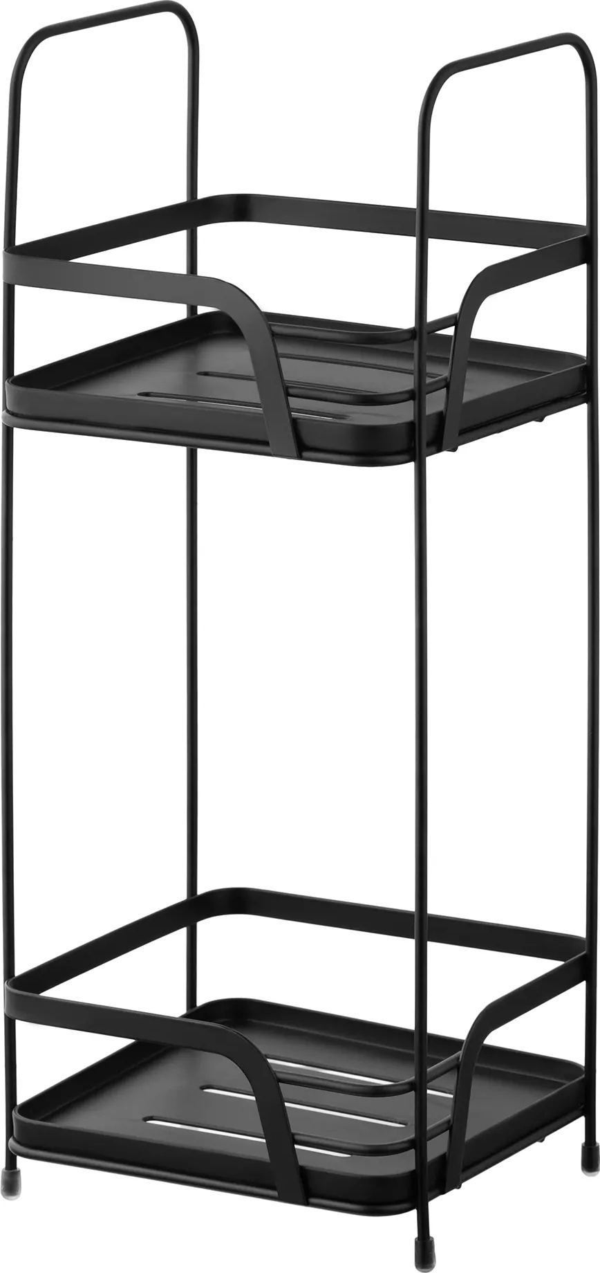 Полиця ARDESTO Vigor 2-ярусна 16х15.5х40см, чорна (ARHK4502PB)фото2