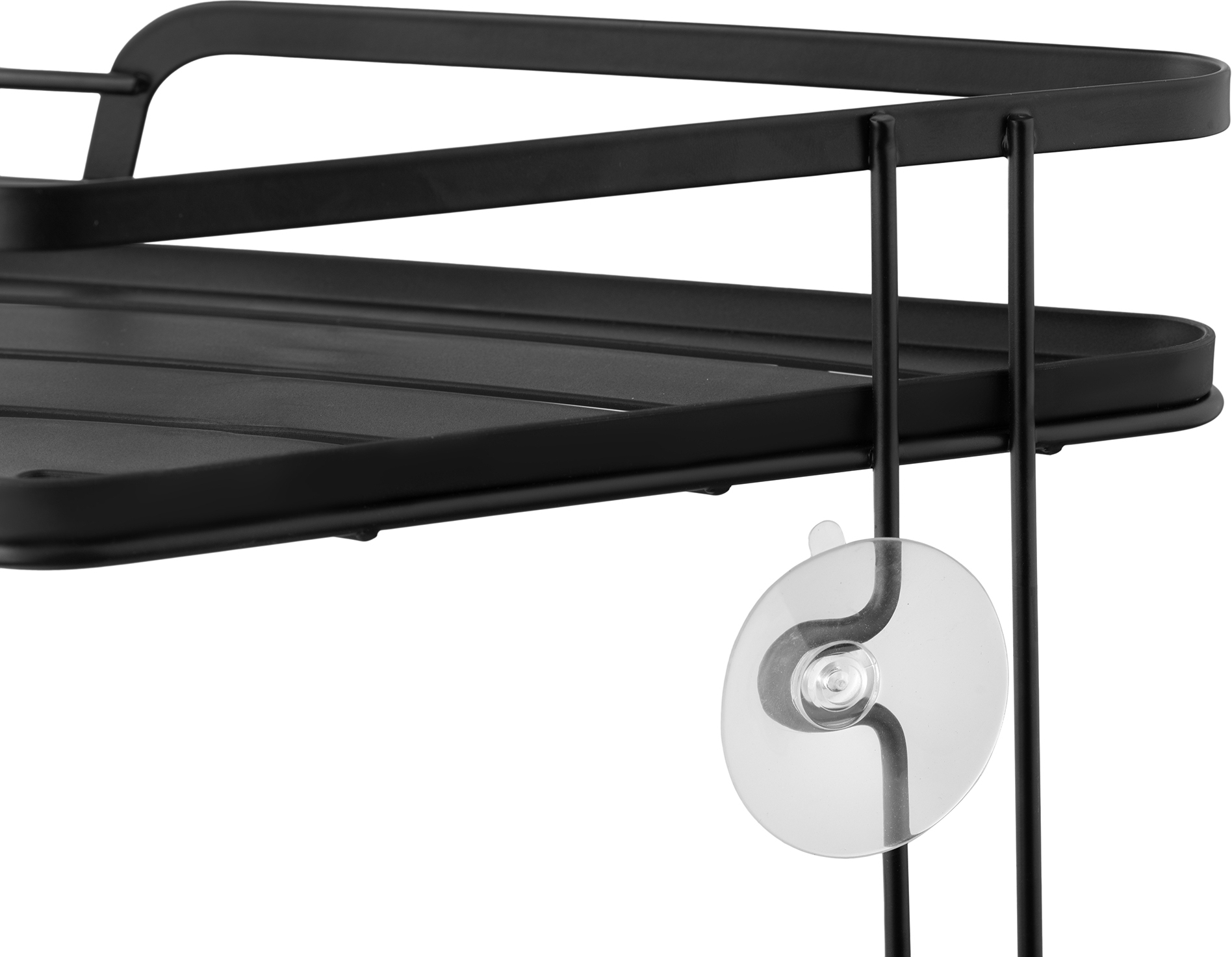 Полиця кутова ARDESTO Vigor 2-ярусна 22см, чорний (ARHK4503PB)фото4