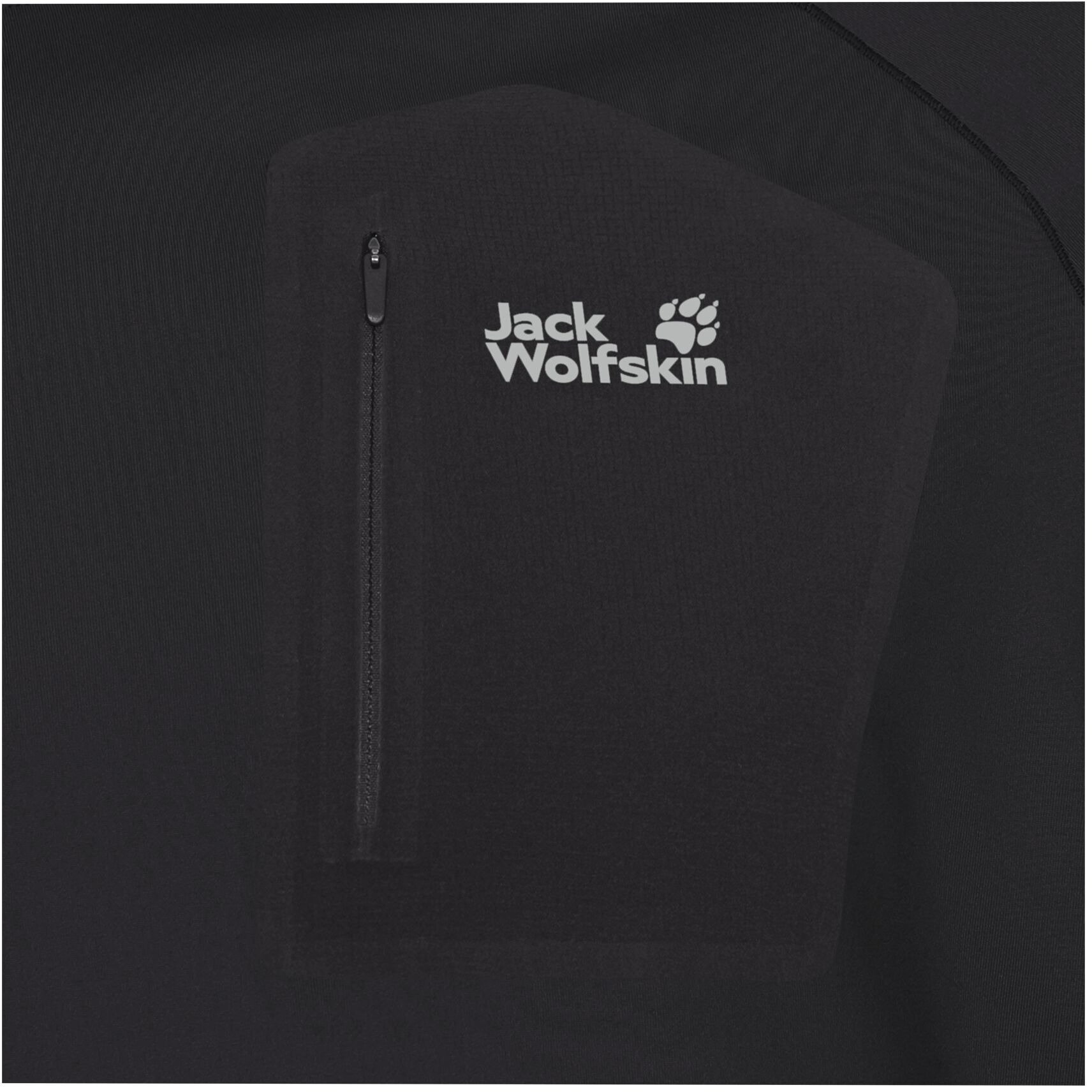 Реглан мужской Jack Wolfskin Prelight Trail Crew M XXL черный фото 4
