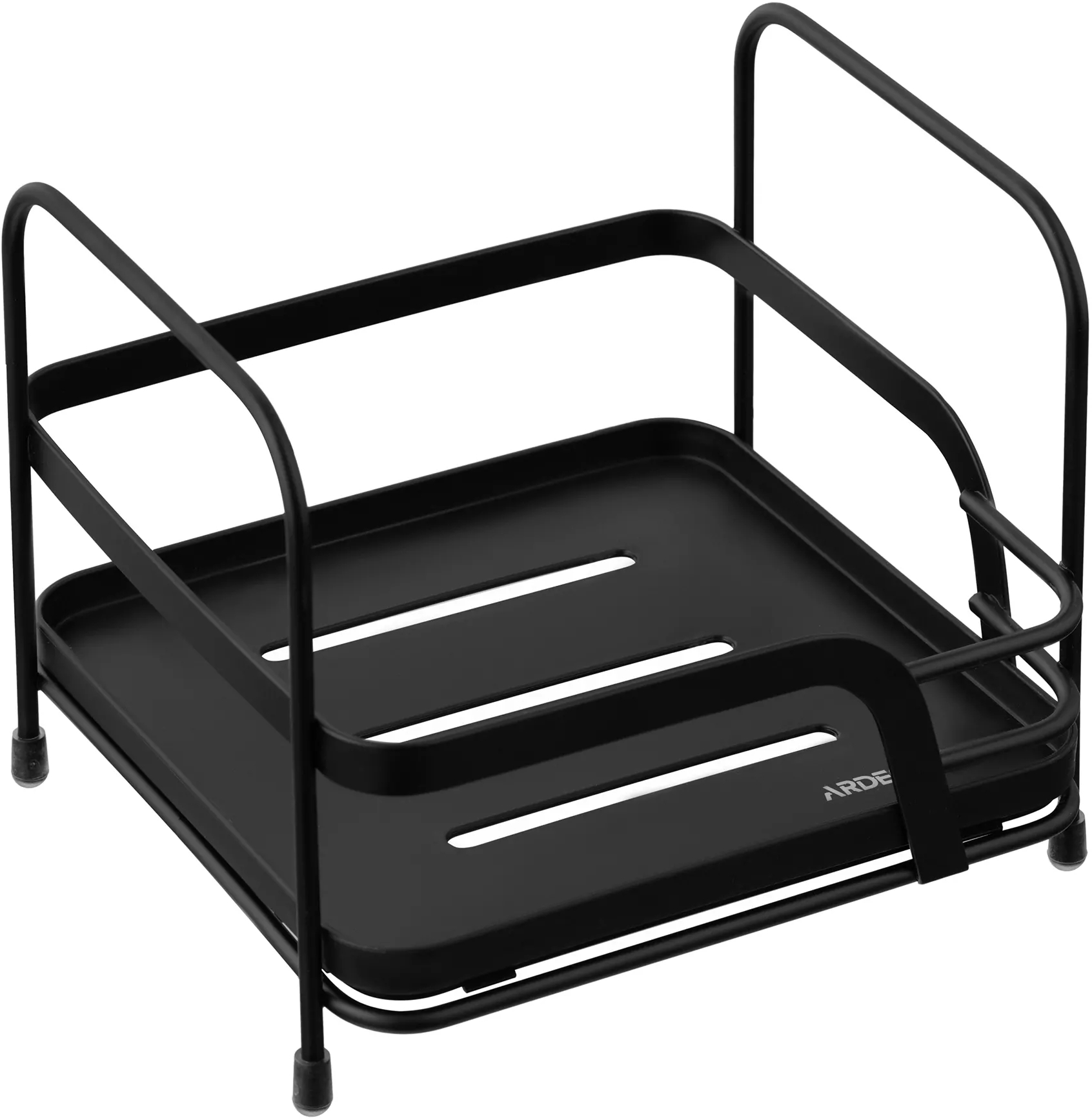 Полиця ARDESTO Vigor 1-ярусна 16х15.5х13.5см, чорна (ARHK4501PB)фото3