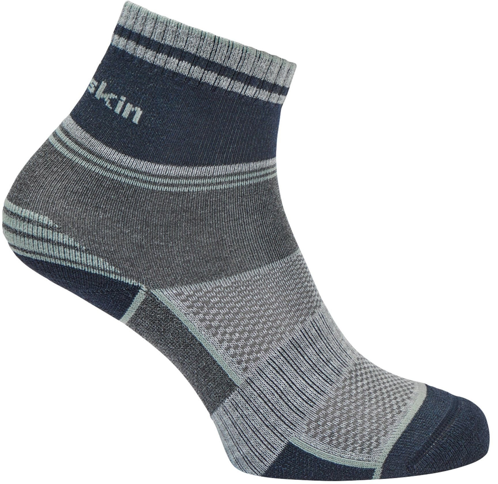 Шкарпетки трекінгові дитячі Jack Wolfskin Hike Sock Cl C K A63873_6324 2 пари 34-36 сіріфото2