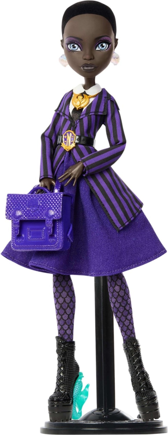 Кукла Бьянка в школьной форме, Monster High X Wednesday (JDR71) фото