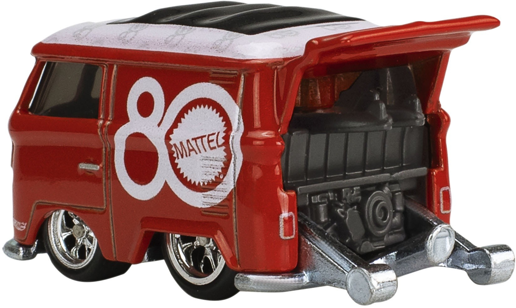 Колекційна модель Hot Wheels Volkswagen Kool Kombi Mattel 80th серії "Поп культура" (JBL68)фото