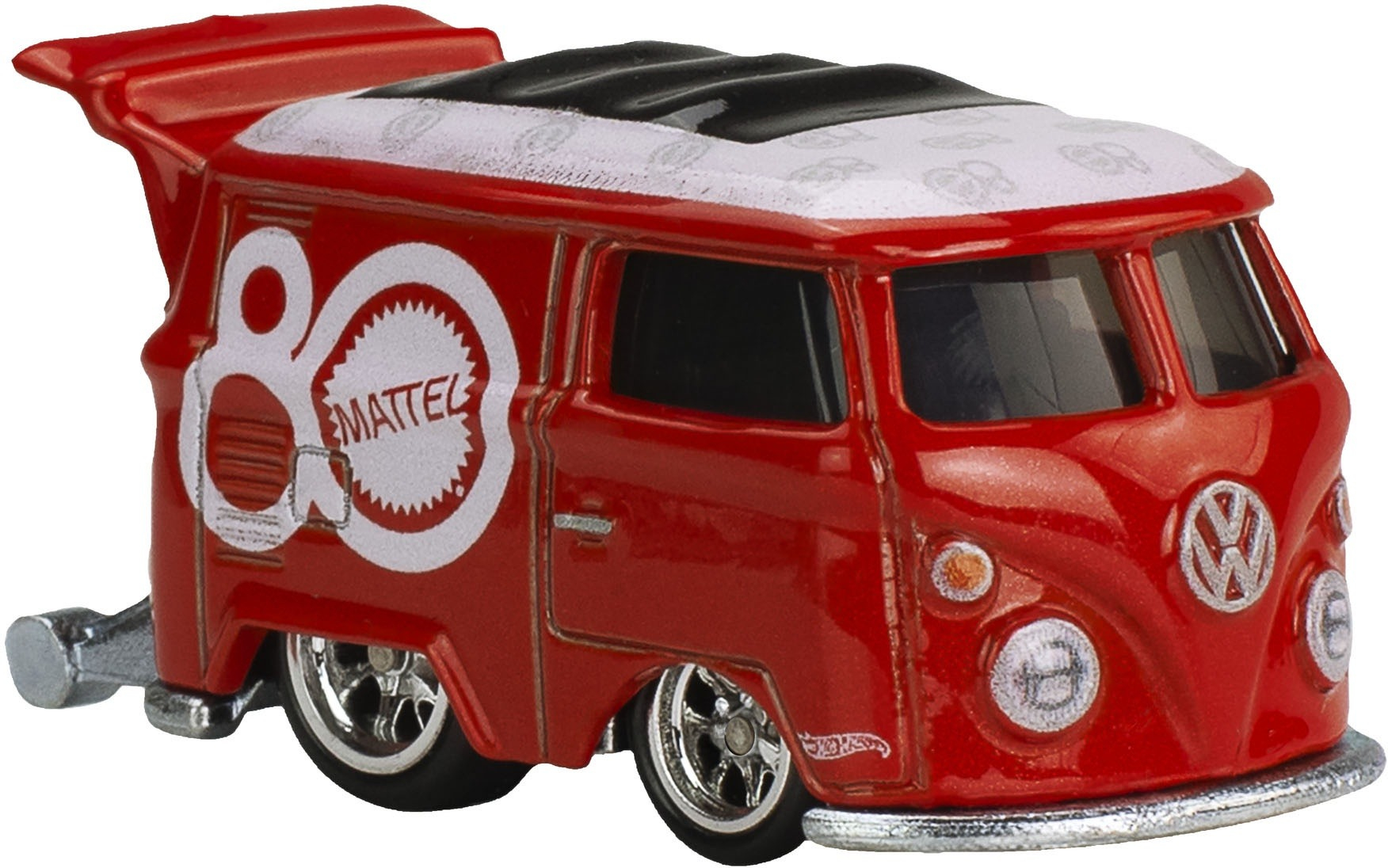 Колекційна модель Hot Wheels Volkswagen Kool Kombi Mattel 80th серії "Поп культура" (JBL68)фото