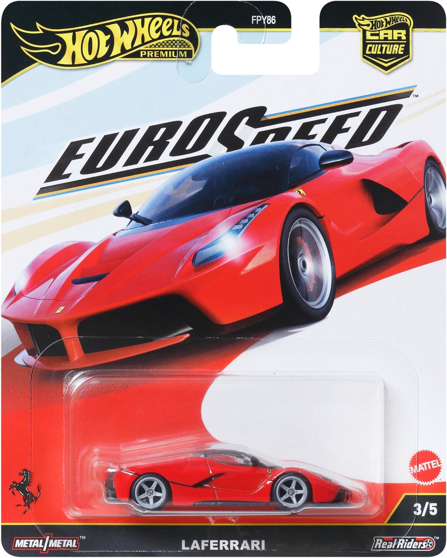 Коллекционная модель Hot Wheels LA Ferrari серии "Car Culture" (JBK55) фото 