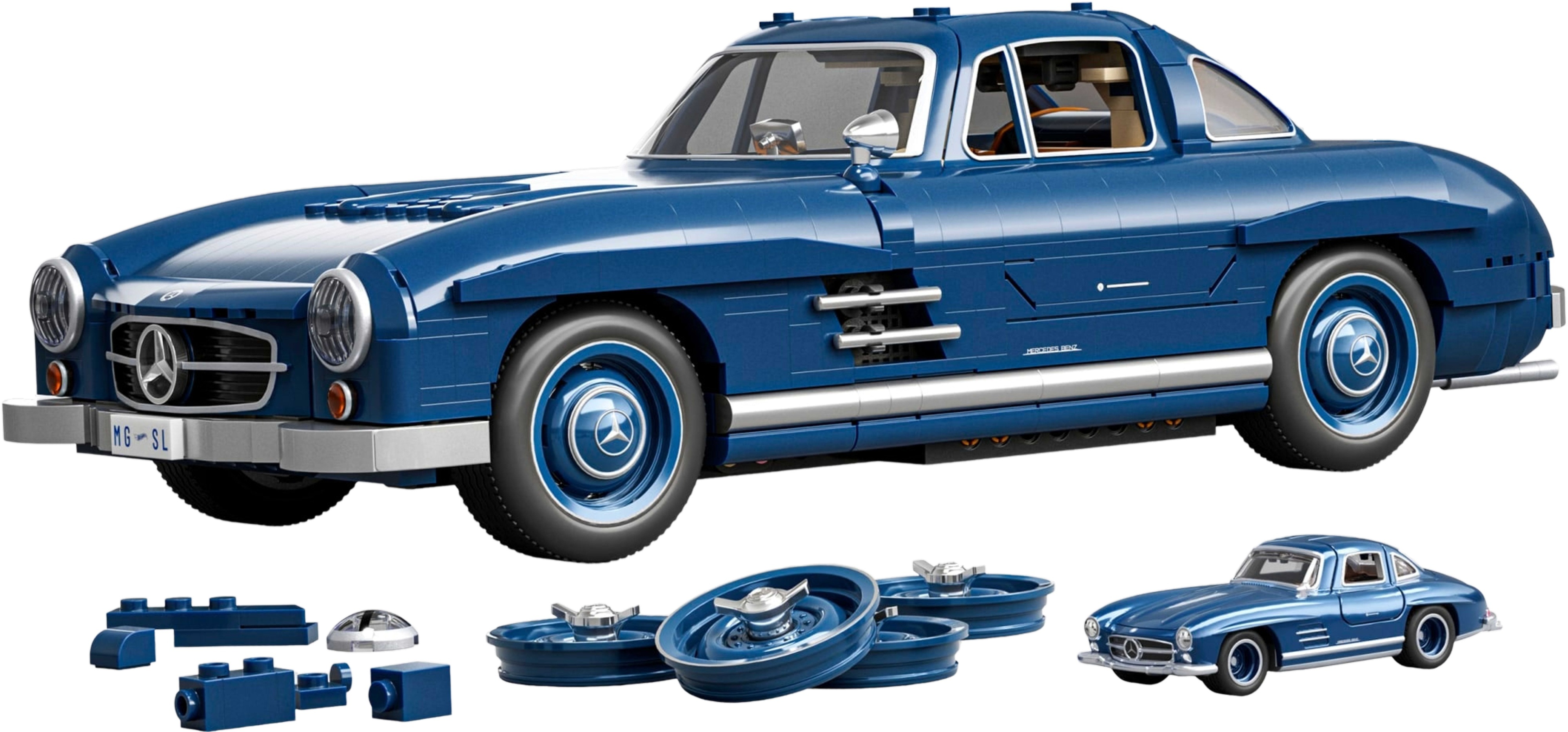 Машинка-конструктор Mattel "Mercedez-Benz 300 SL" (HWW25) фото 2