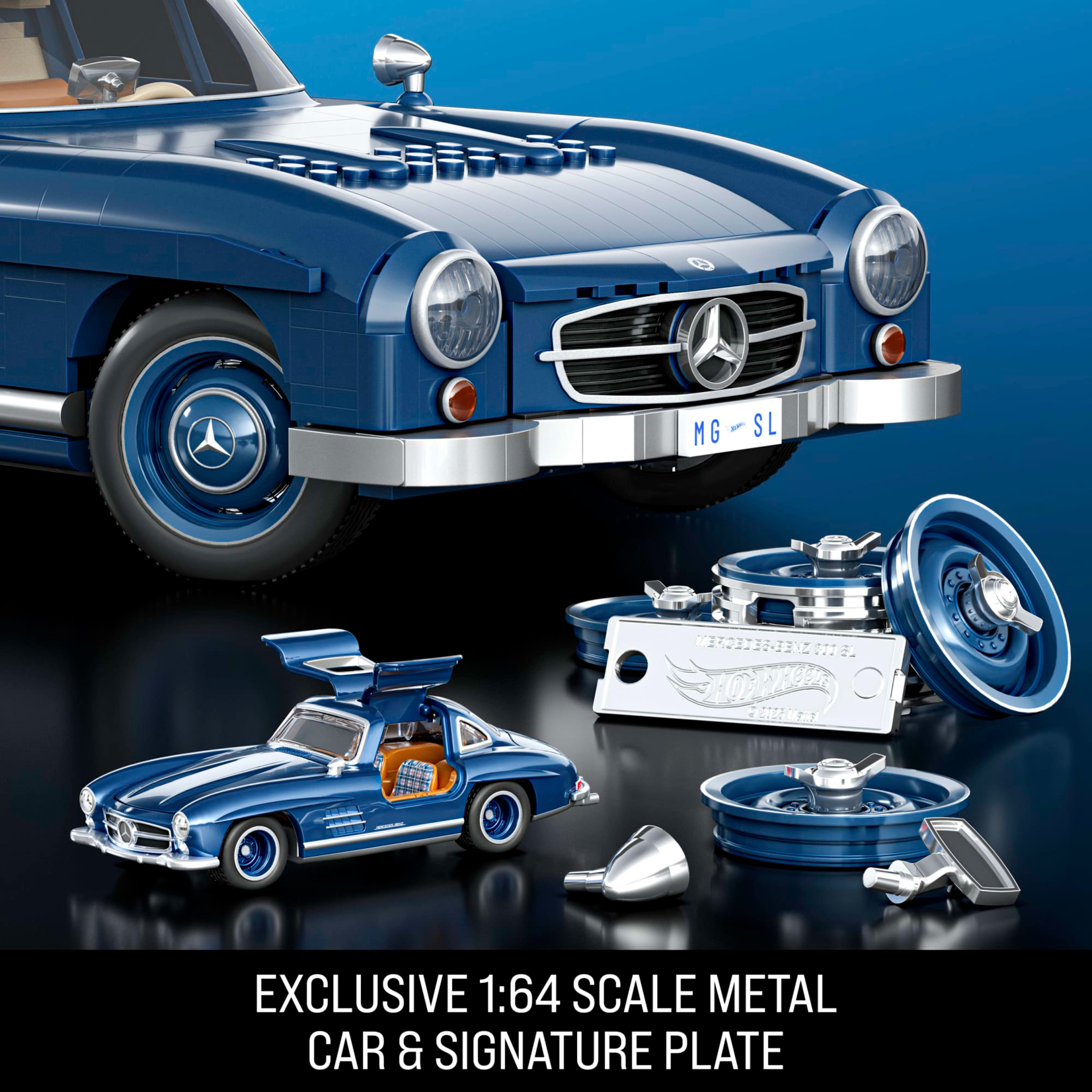 Машинка-конструктор Mattel "Mercedez-Benz 300 SL" (HWW25) фото 5