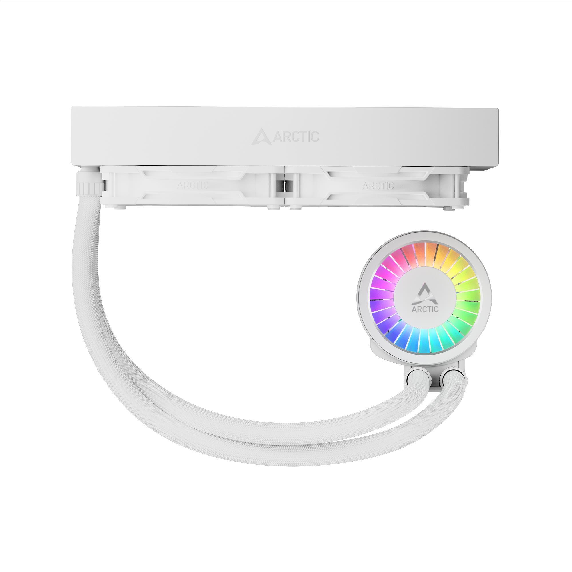 Система рідинного охолодження ARCTIC Liquid Freezer III Pro 240 A-RGB White (ACFRE00186A)фото3