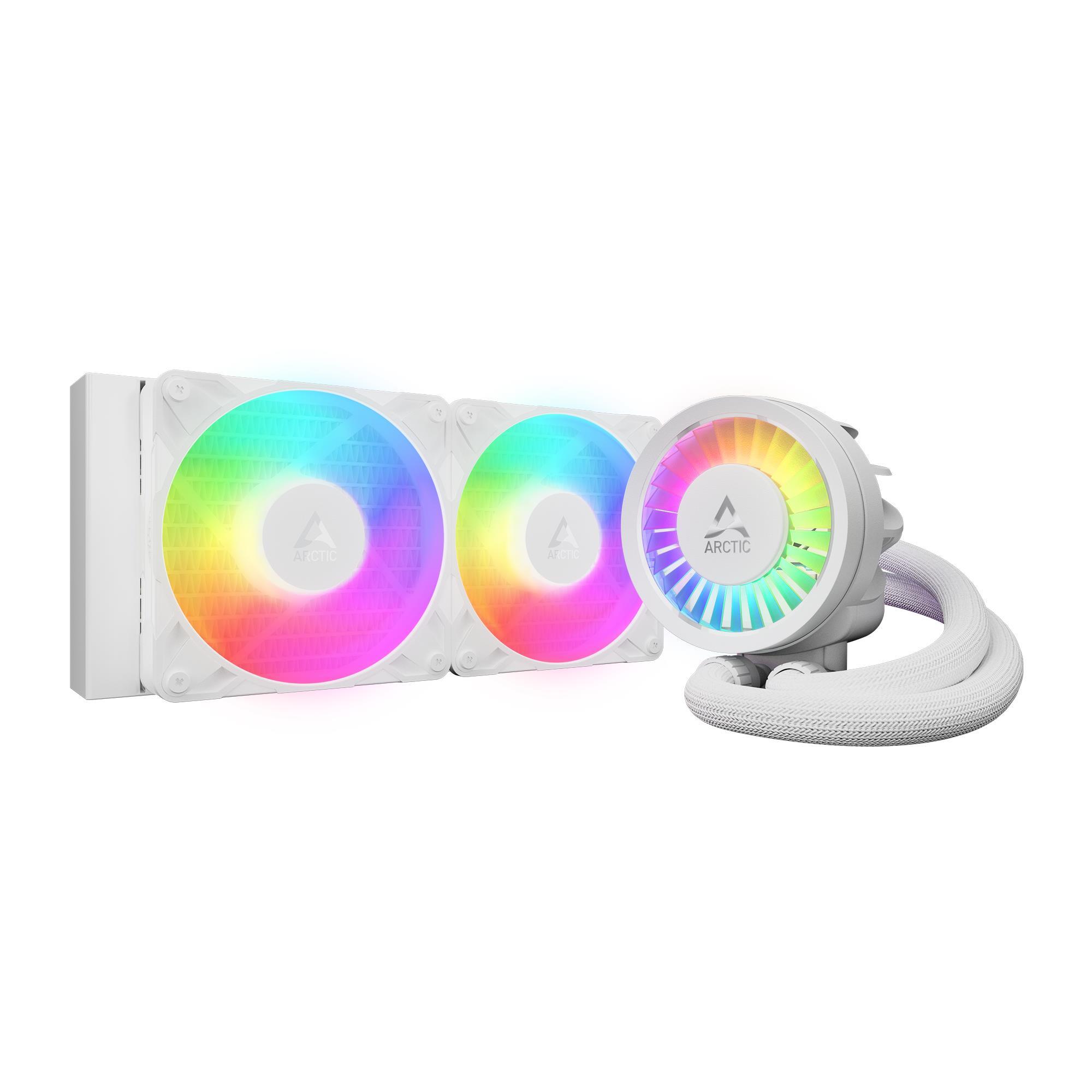 Система рідинного охолодження ARCTIC Liquid Freezer III Pro 240 A-RGB White (ACFRE00186A)фото2