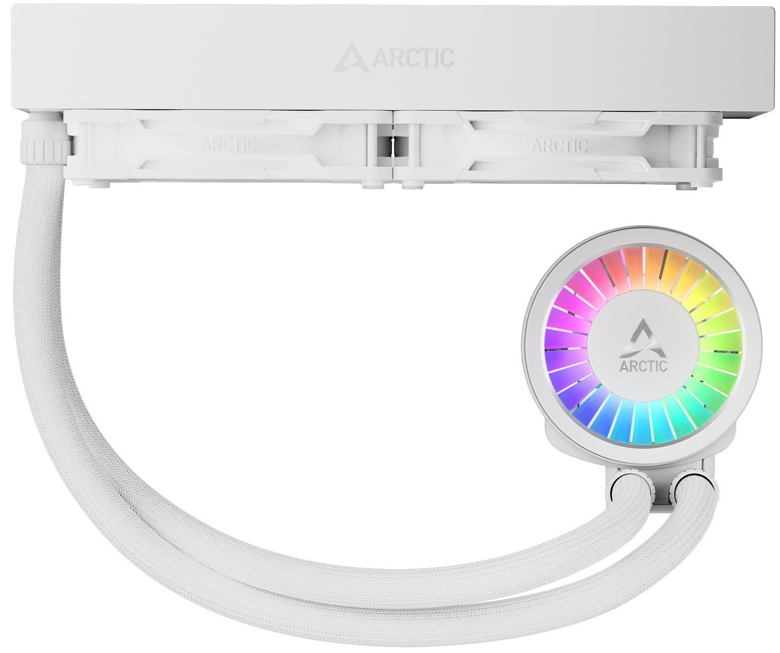 Система жидкосного охлаждения ARCTIC Liquid Freezer III Pro 240 A-RGB White (ACFRE00186A) фото 3