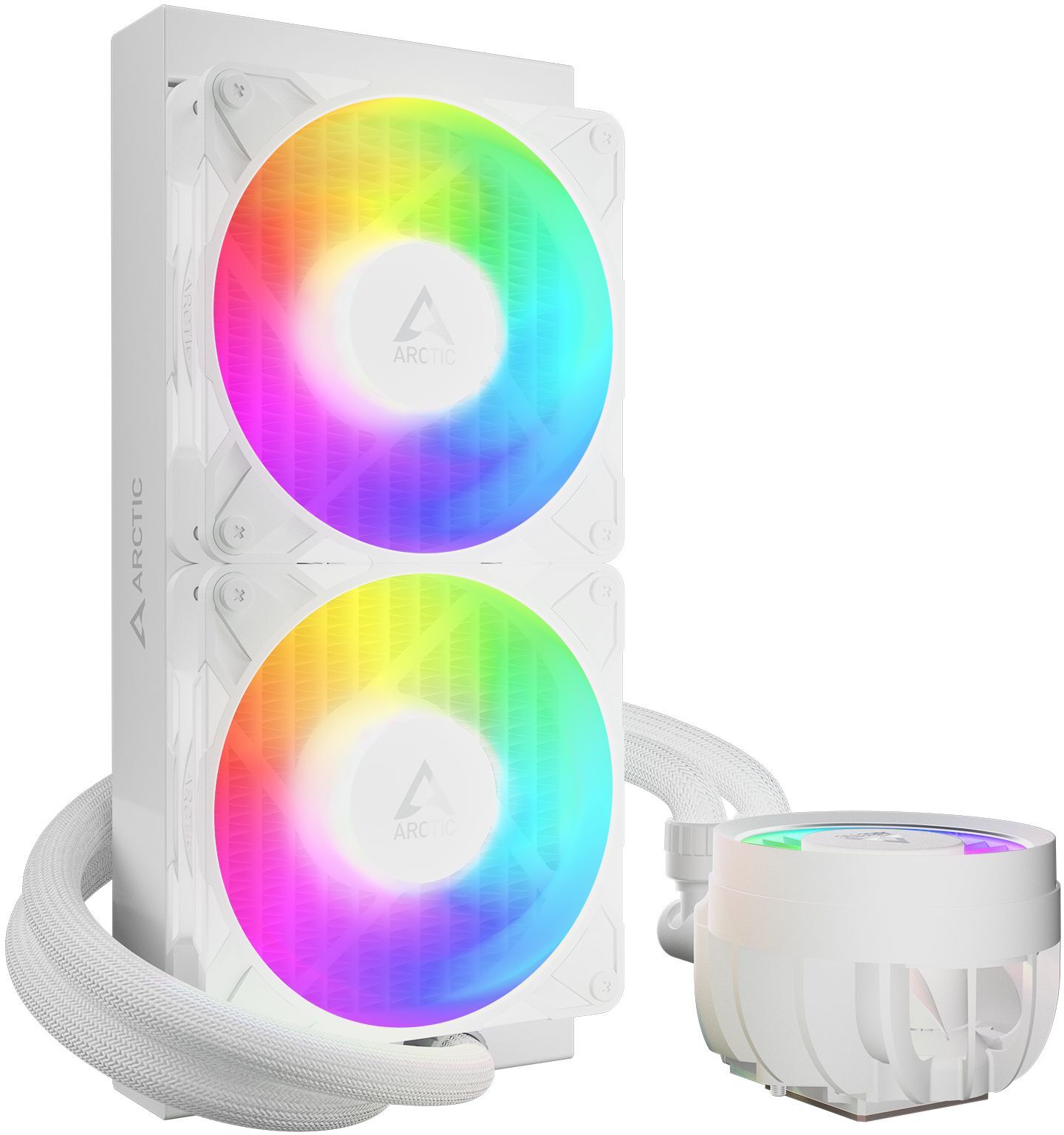 Система жидкосного охлаждения ARCTIC Liquid Freezer III Pro 240 A-RGB White (ACFRE00186A) фото 2