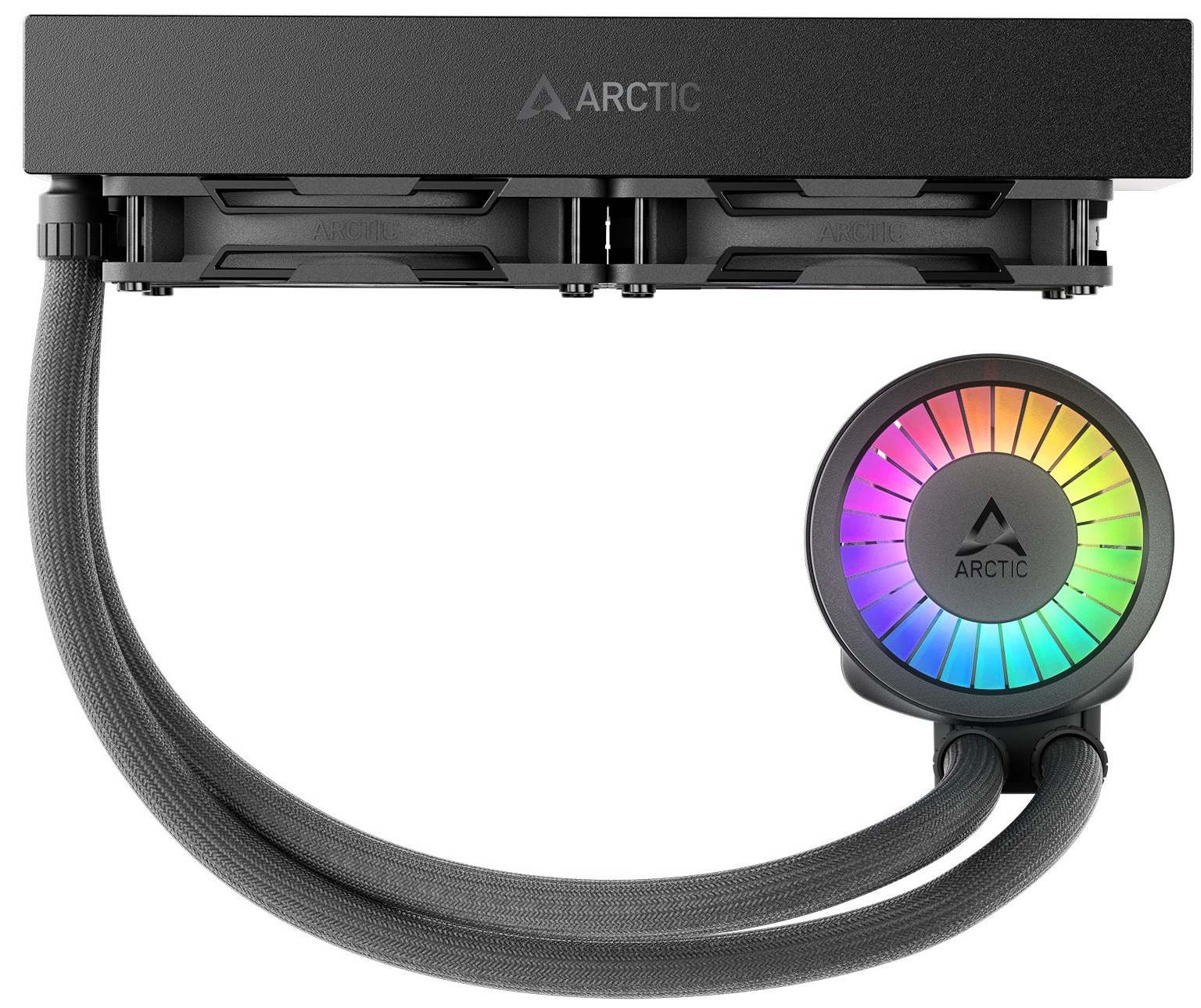 Система жидкосного охлаждения ARCTIC Liquid Freezer III Pro 240 A-RGB Black (ACFRE00182A) фото 3