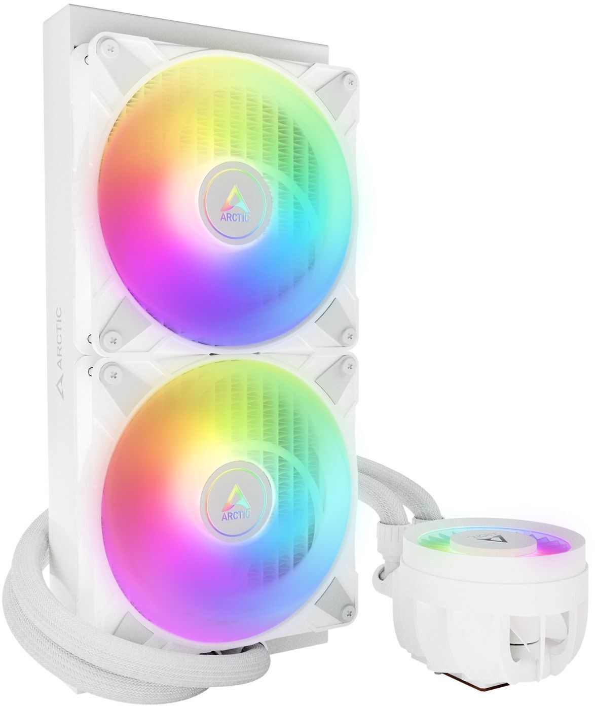 Система жидкосного охлаждения ARCTIC Liquid Freezer III 280 A-RGB White (ACFRE00151A) фото 4