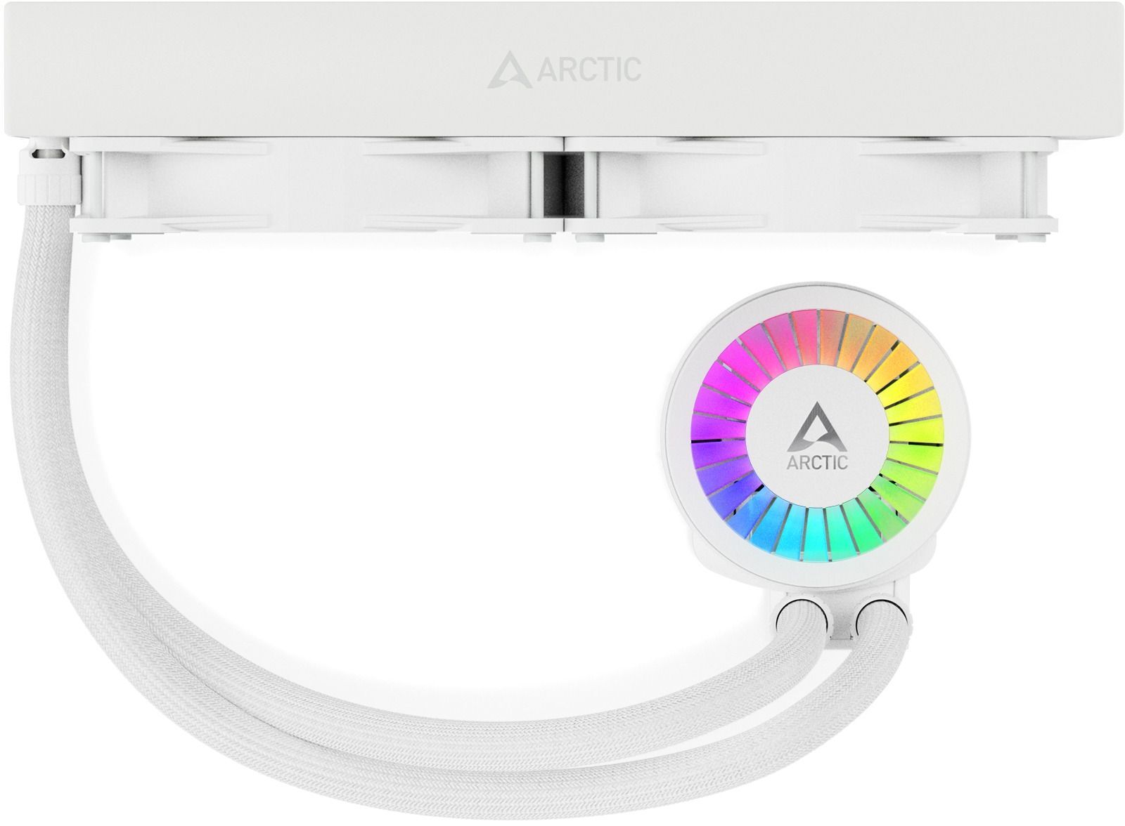 Система жидкосного охлаждения ARCTIC Liquid Freezer III 280 A-RGB White (ACFRE00151A) фото 7