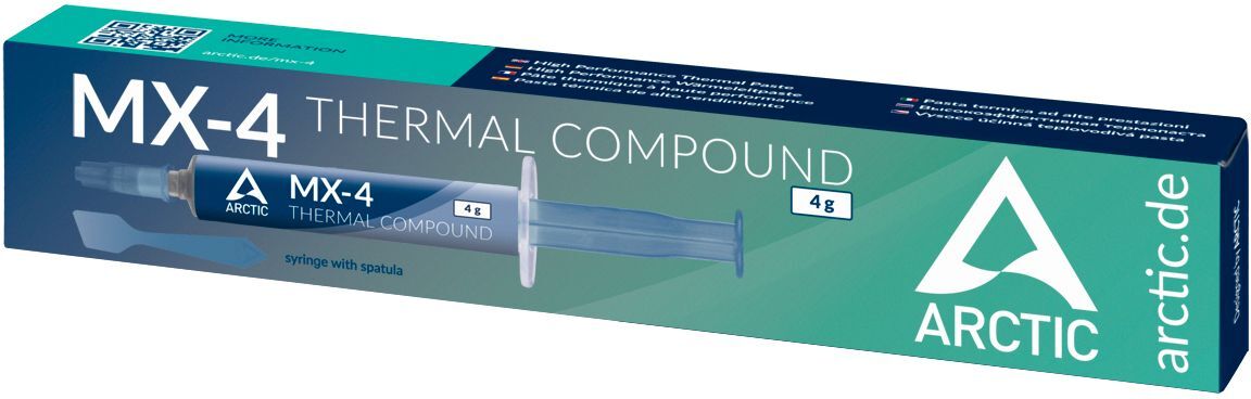 Термопаста ARCTIC MX-4 4 г зі шпателем (ACTCP00031B)фото2