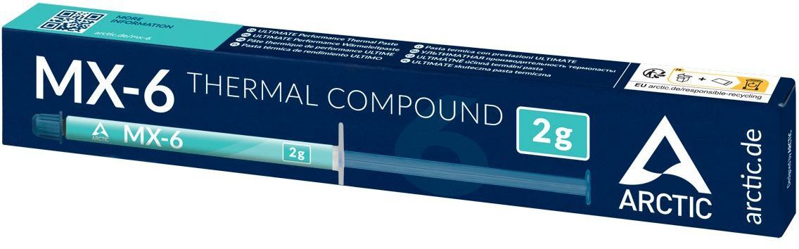 Термопаста ARCTIC MX-6 2 г (ACTCP00079A)фото2