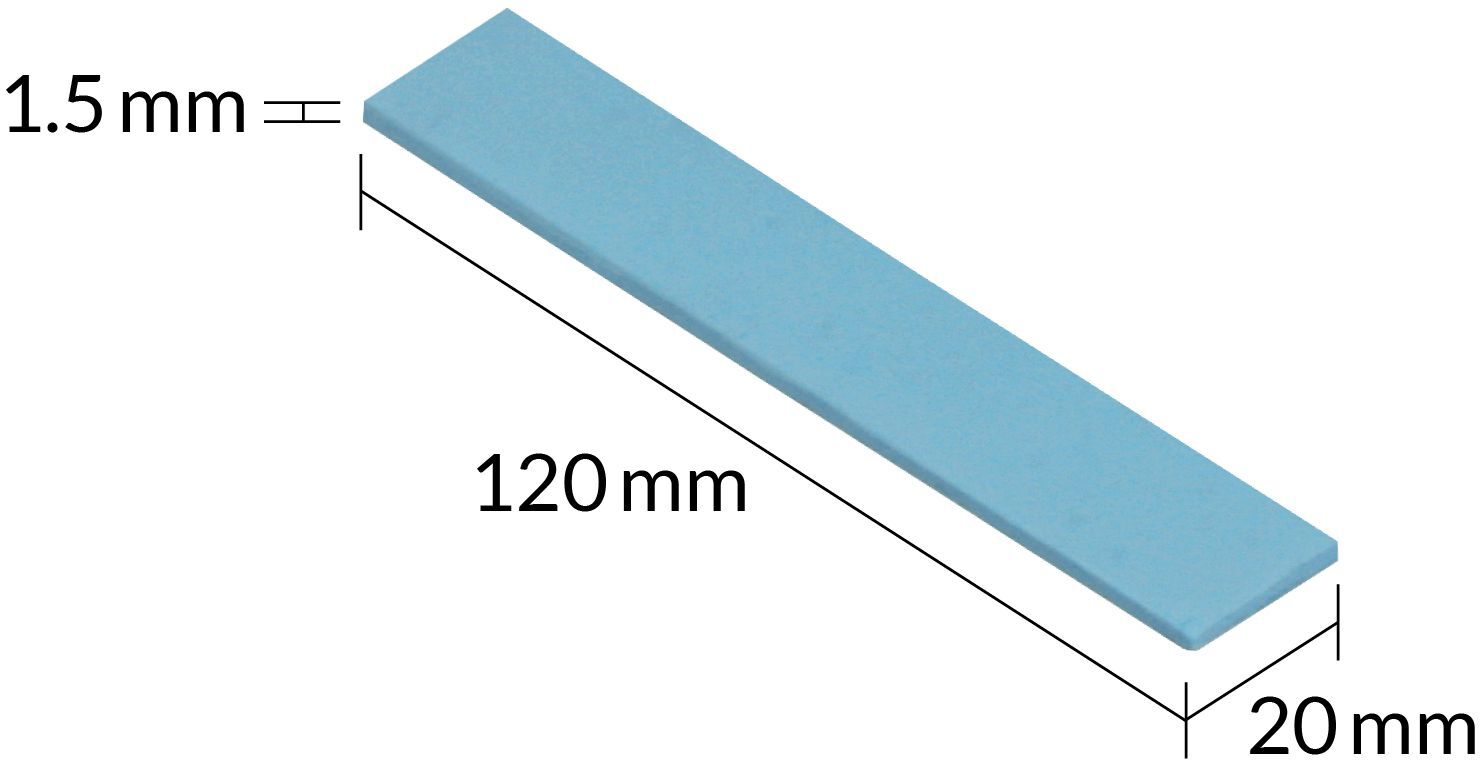 Набір термопрокладок ARCTIC TP-3 120x20x1,5 мм, 4 шт (ACTPD00057A)фото5