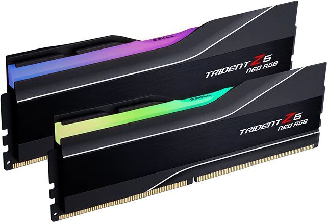 Память для ПК G.SKILL DDR5 48GB (2x24GB) 6000 MHz CL28 Trident Z5 Neo RGB AMD EXPO Black (F5-6000J2836F24GX2-TZ5NR) фото