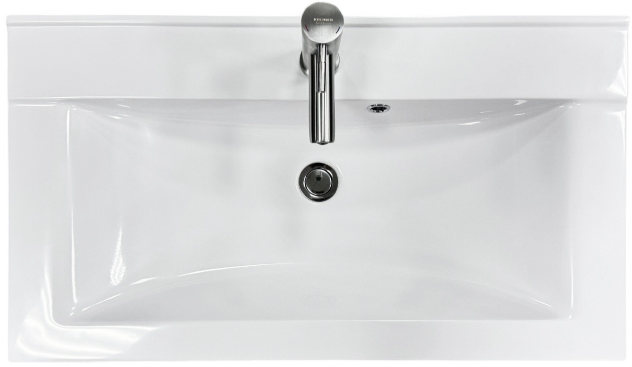 Набір для ванної Adamant Quanto 80, з сифоном Click-Clac (4824296208201)фото