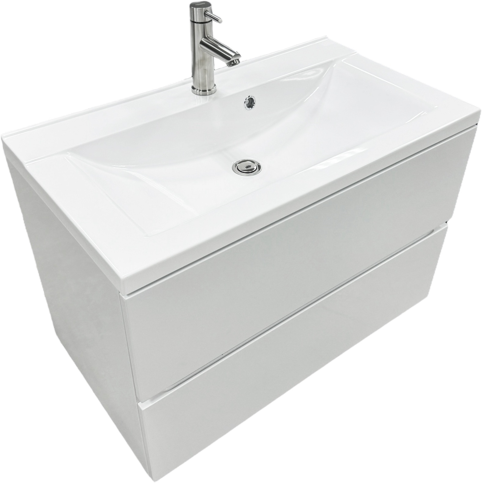 Набір для ванної Adamant Quanto 80, з сифоном Click-Clac (4824296208201)фото