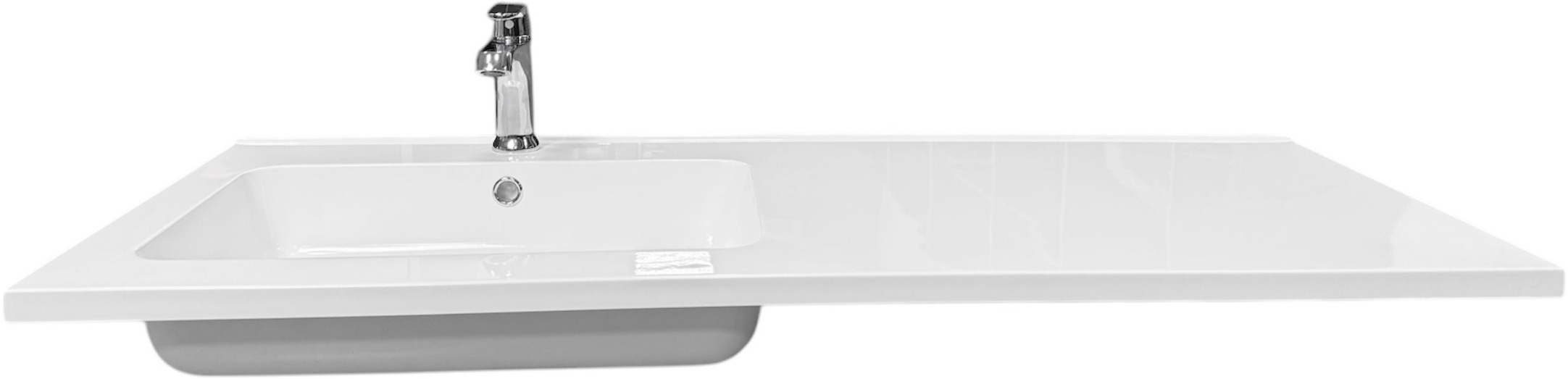 Набір для ванної Adamant Flat 120L, з сифоном Click-Clac (4824296208601)фото