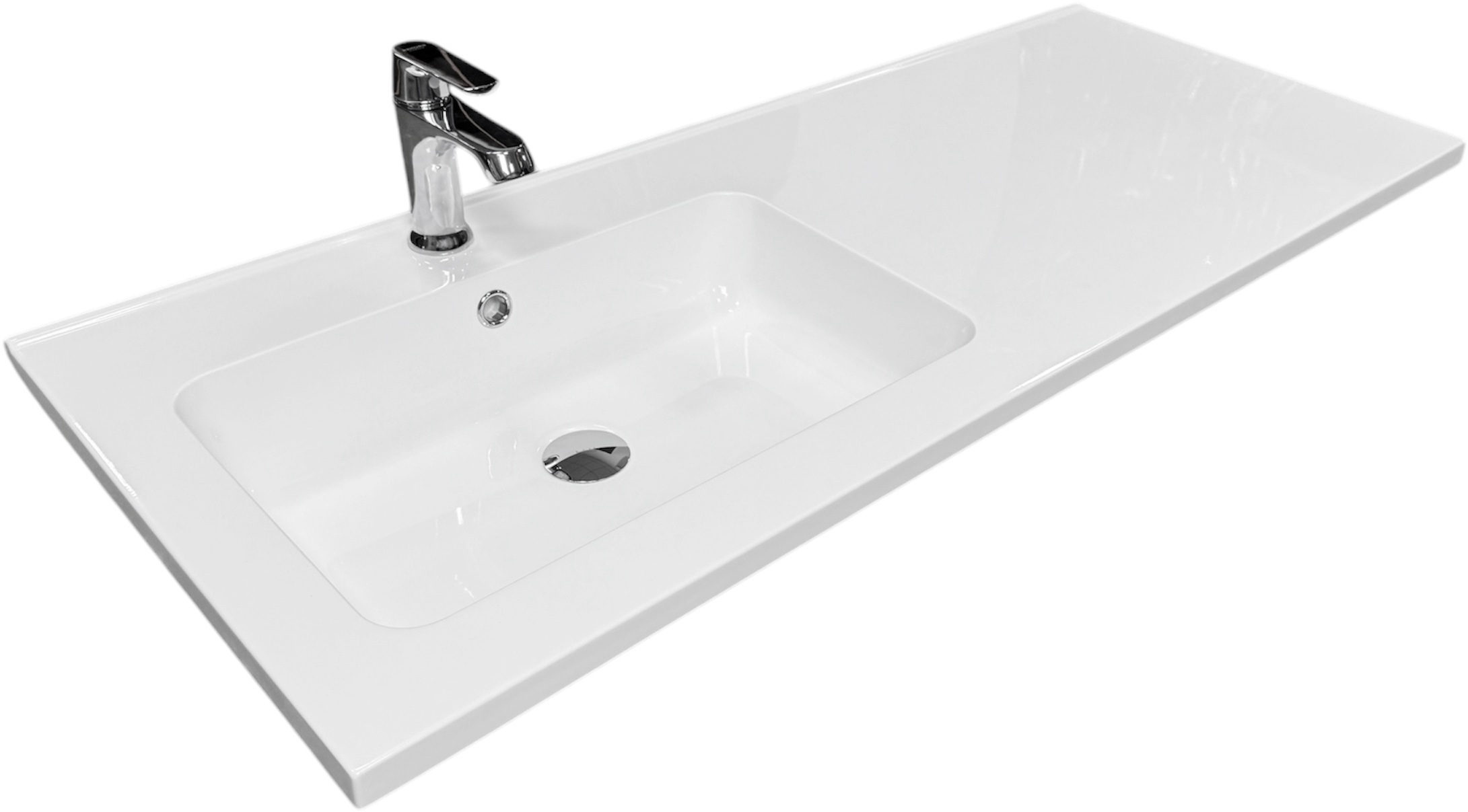 Набір для ванної Adamant Flat 120L, з сифоном Click-Clac (4824296208601)фото