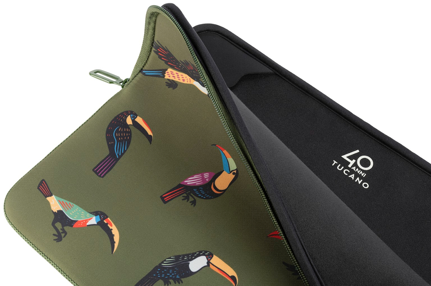 Чохол Tucano Tucani для ноутбука 13"/14", Green (BFTUC401314-V)фото