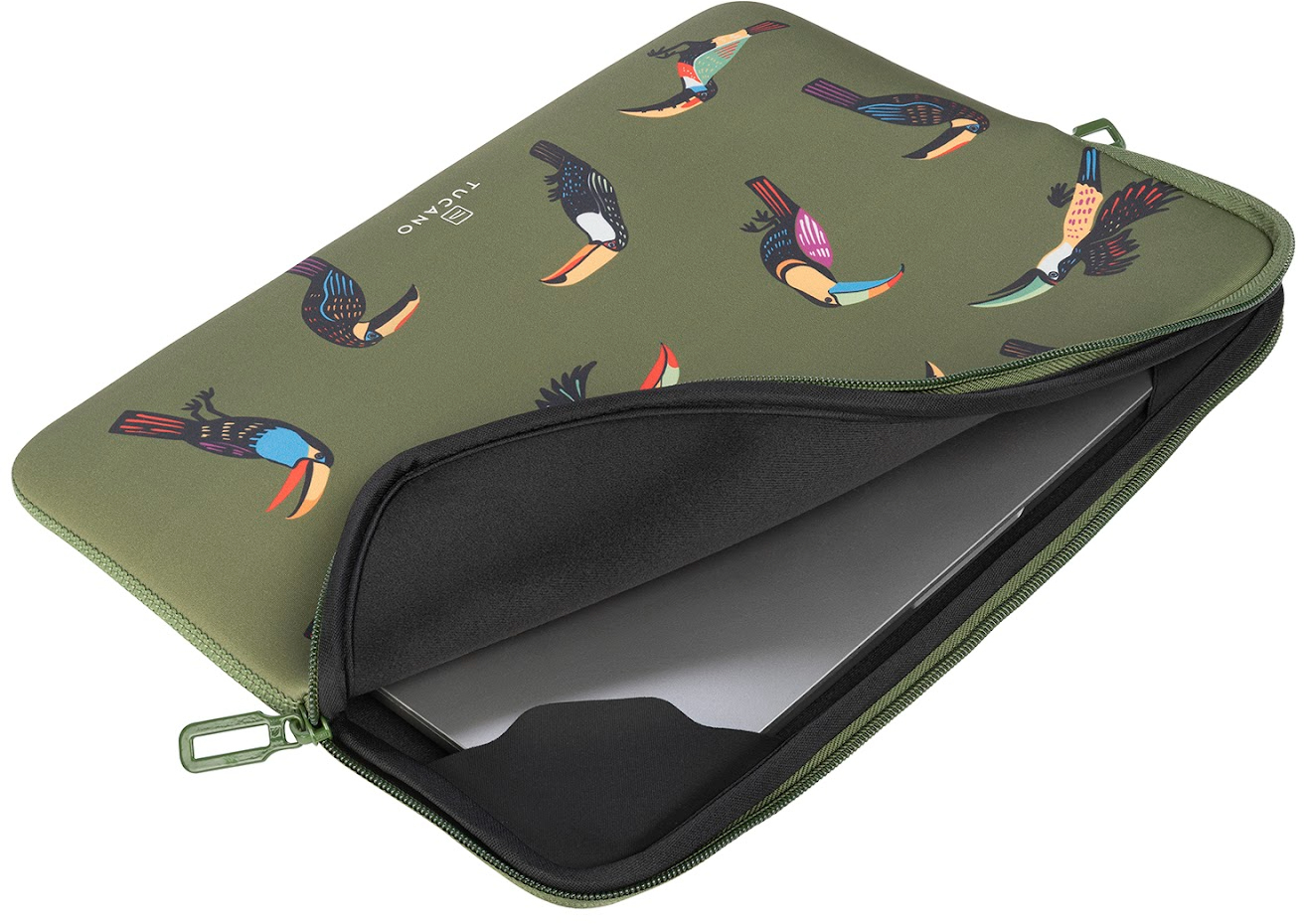 Чохол Tucano Tucani для ноутбука 13"/14", Green (BFTUC401314-V)фото