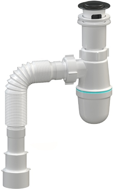 Набір для ванної Adamant Quanto 90, з сифоном Click-Clac (4824296208301)фото