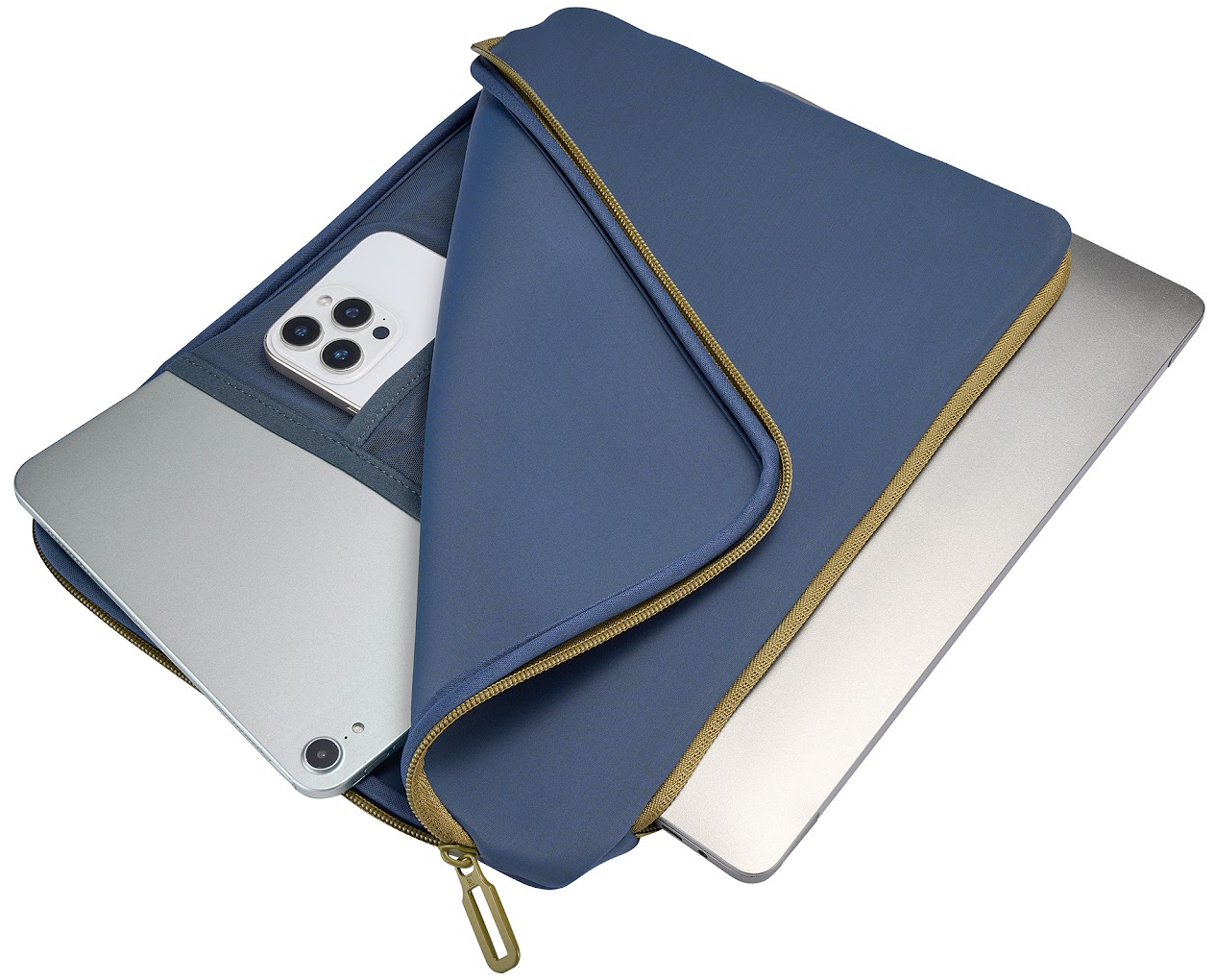 Чохол Tucano Doppio для ноутбука 12"/13", Blue (BFDOP1213-B)фото2