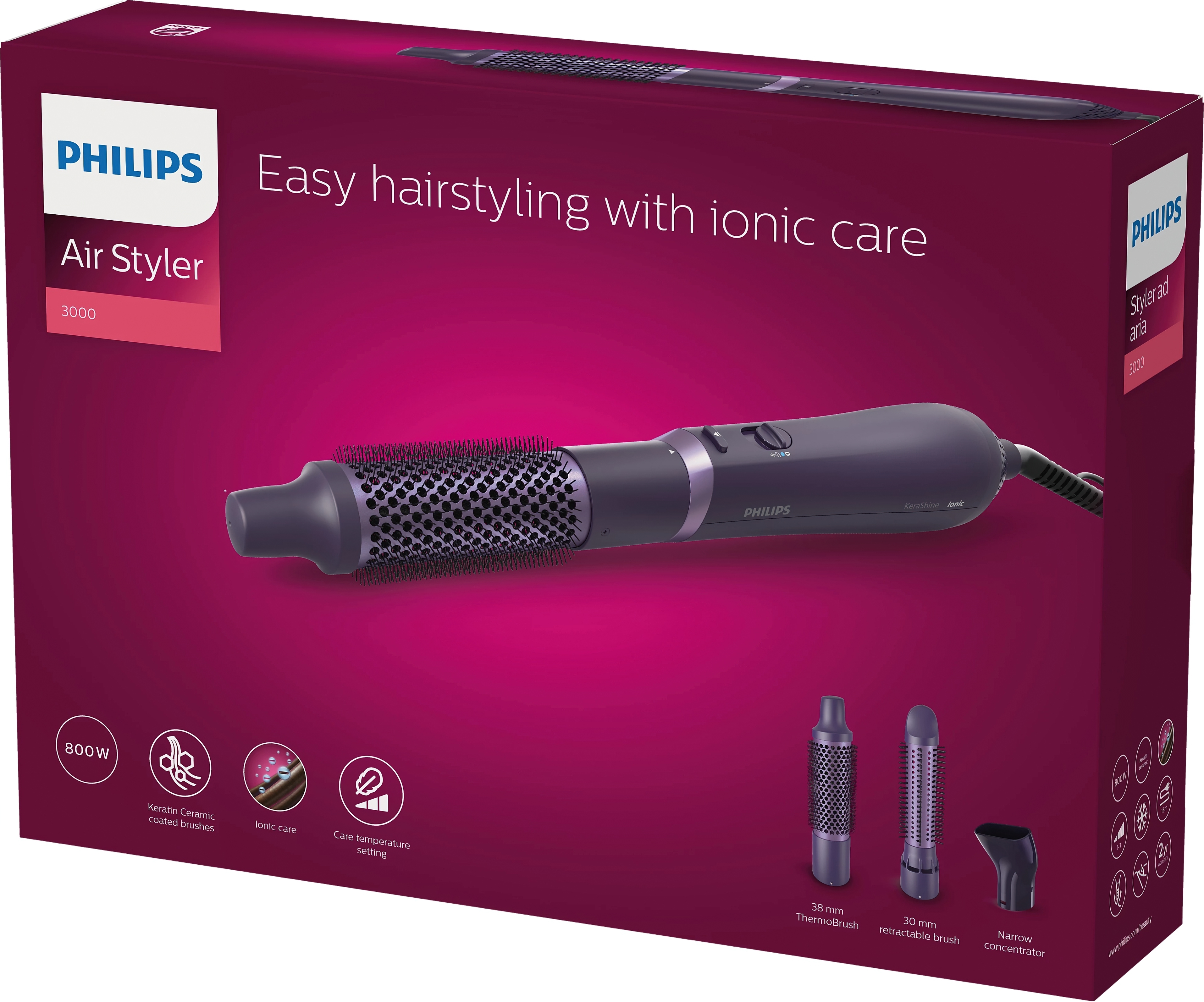 Фен-щітка Philips BHA305/00фото5