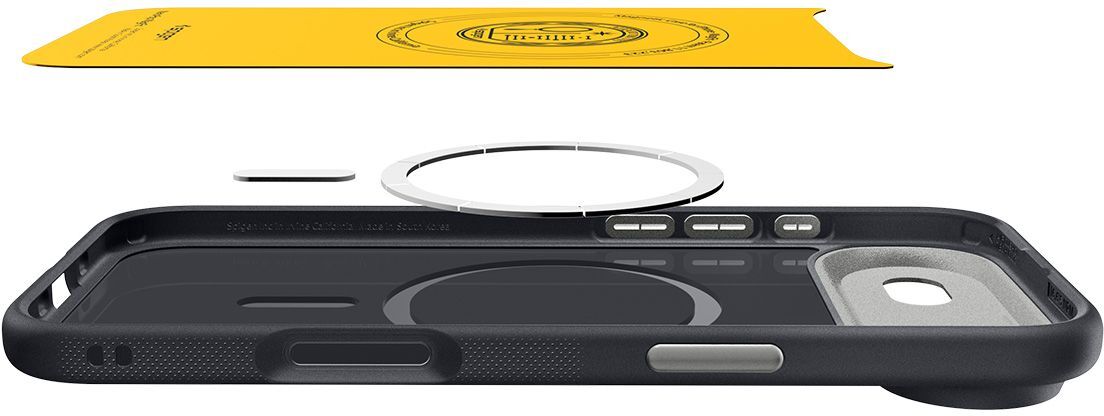 Чехол Spigen для Apple iPhone Air, Nano Pop MagFit, Black Sesame (ACS10301) фото 11