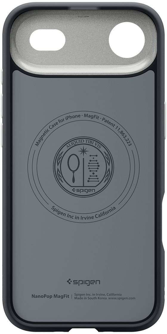 Чехол Spigen для Apple iPhone Air, Nano Pop MagFit, Black Sesame (ACS10301) фото 6