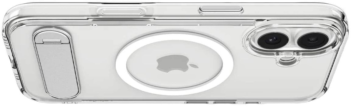 Чехол Spigen для Apple iPhone 17 Ultra Hybrid S MagFit, Clear White (ACS09981) фото 6